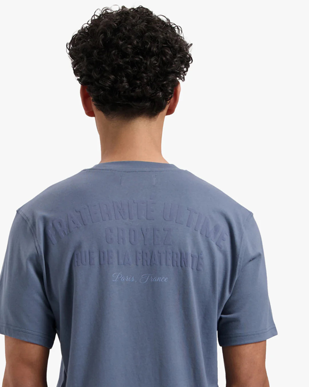 Croyez Fraternite T-shirt- Blue