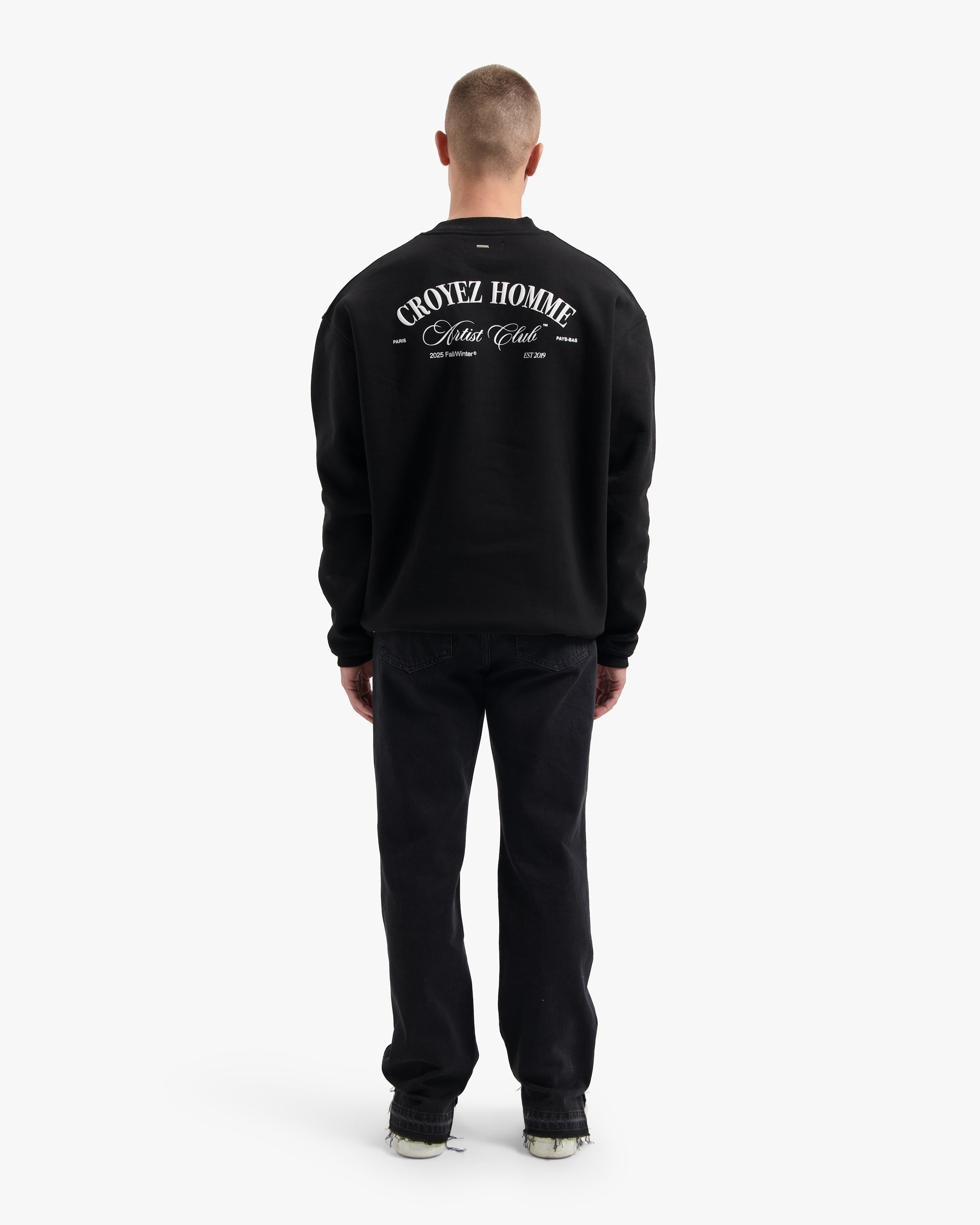 Croyez Artist Club Sweater- Black