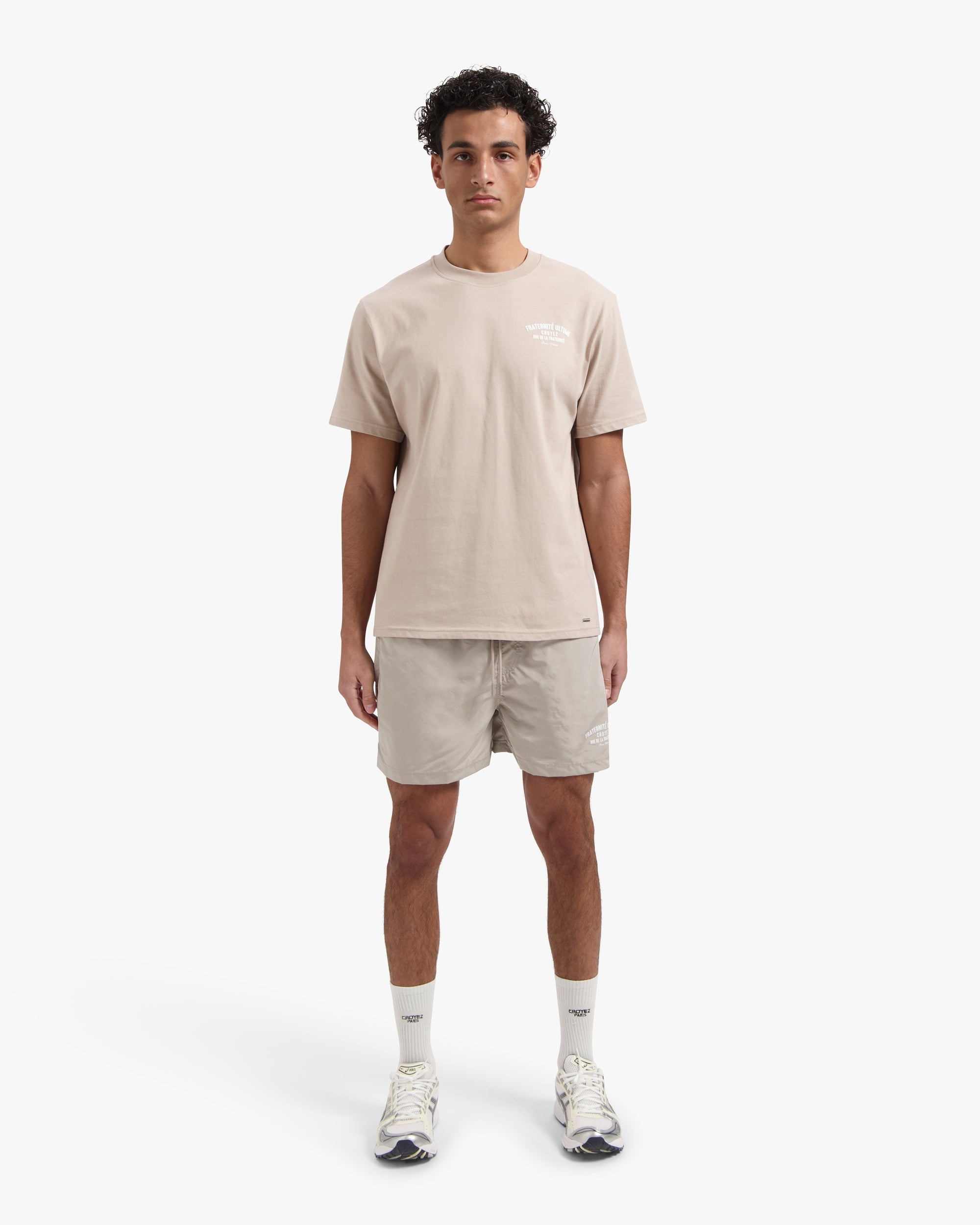 Croyez Fraternite Swim Short- Stone