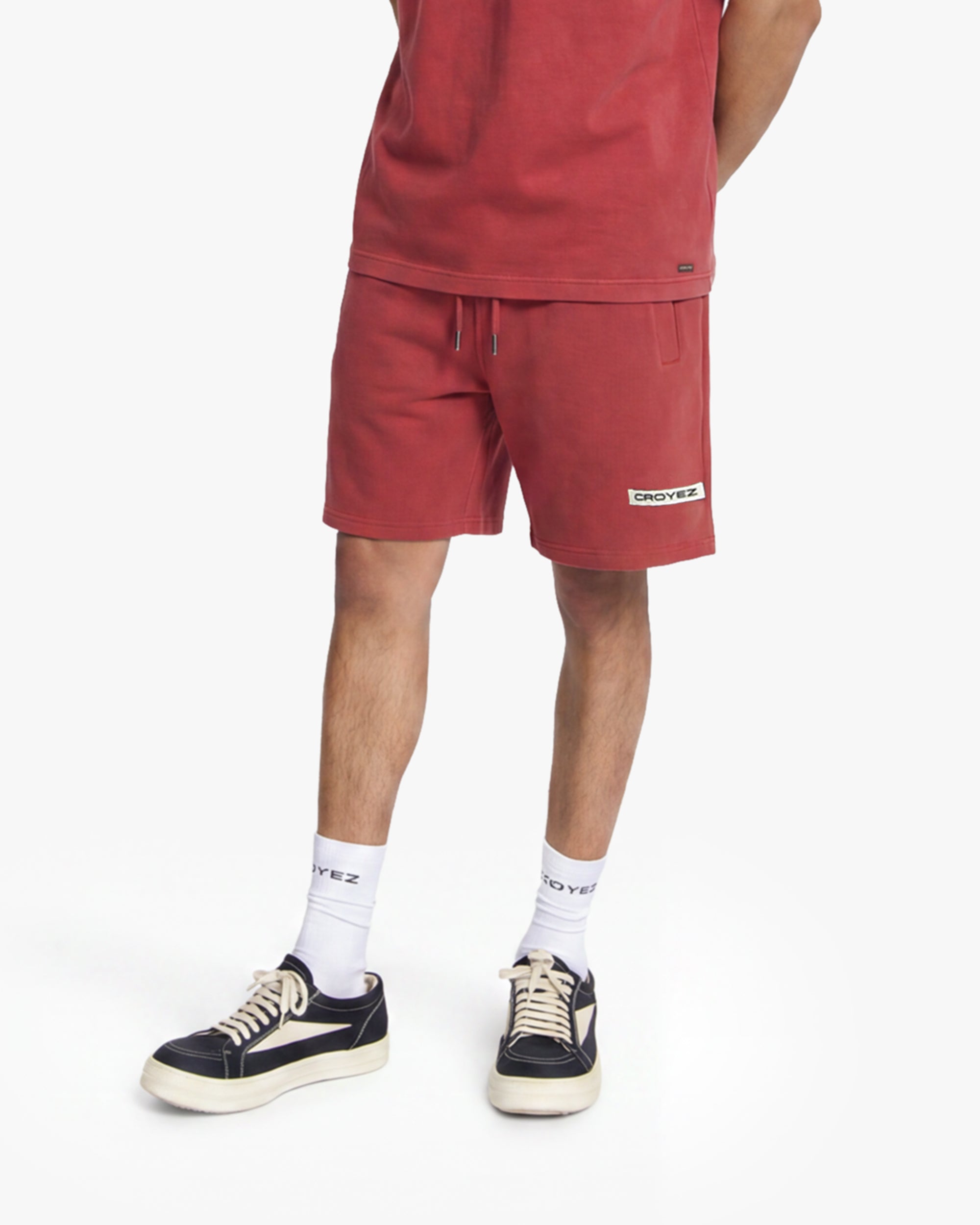 Croyez Garment Dye Short- Red