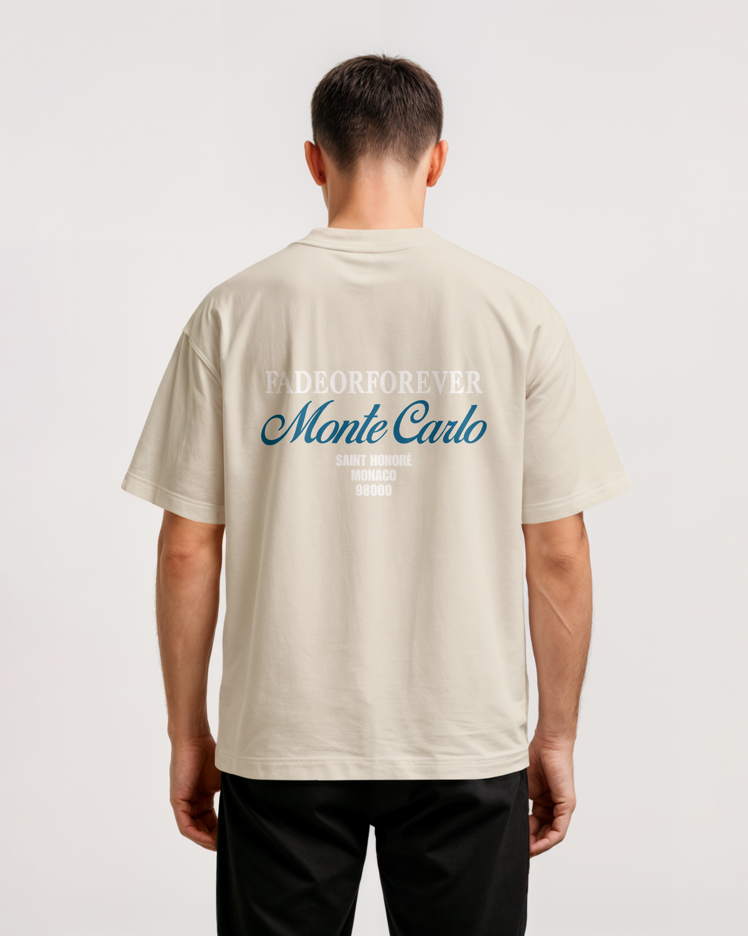 Fade Or Forever Monaco T-shirt- Beige