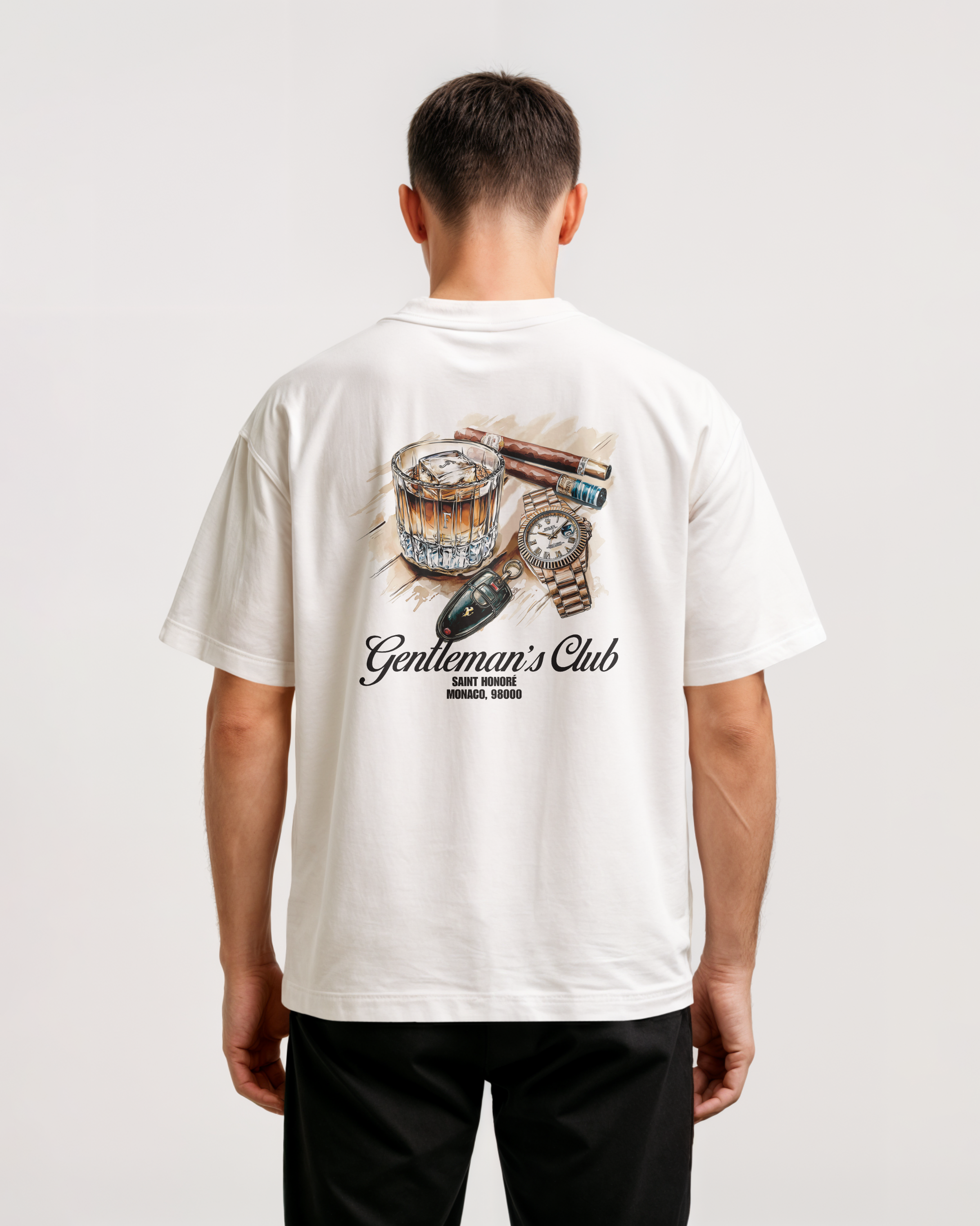 Fade Or Forever Gentlemen T-shirt- White