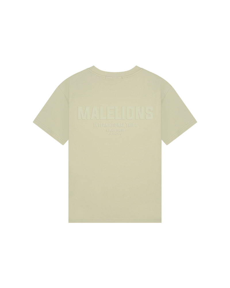 Malelions Dames Tribe T-shirt Sage Groen