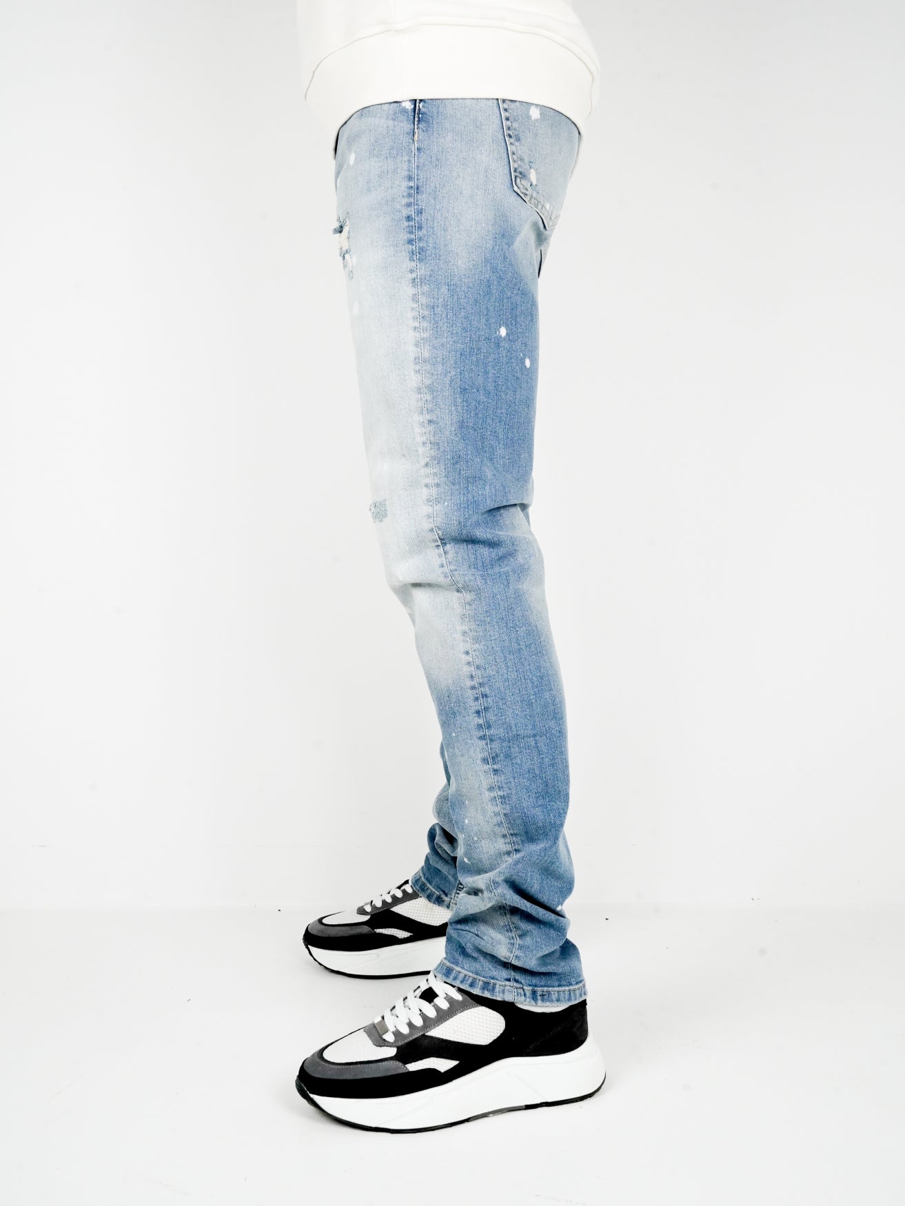 AB Lifestyle Macau Denim- Mid Blue