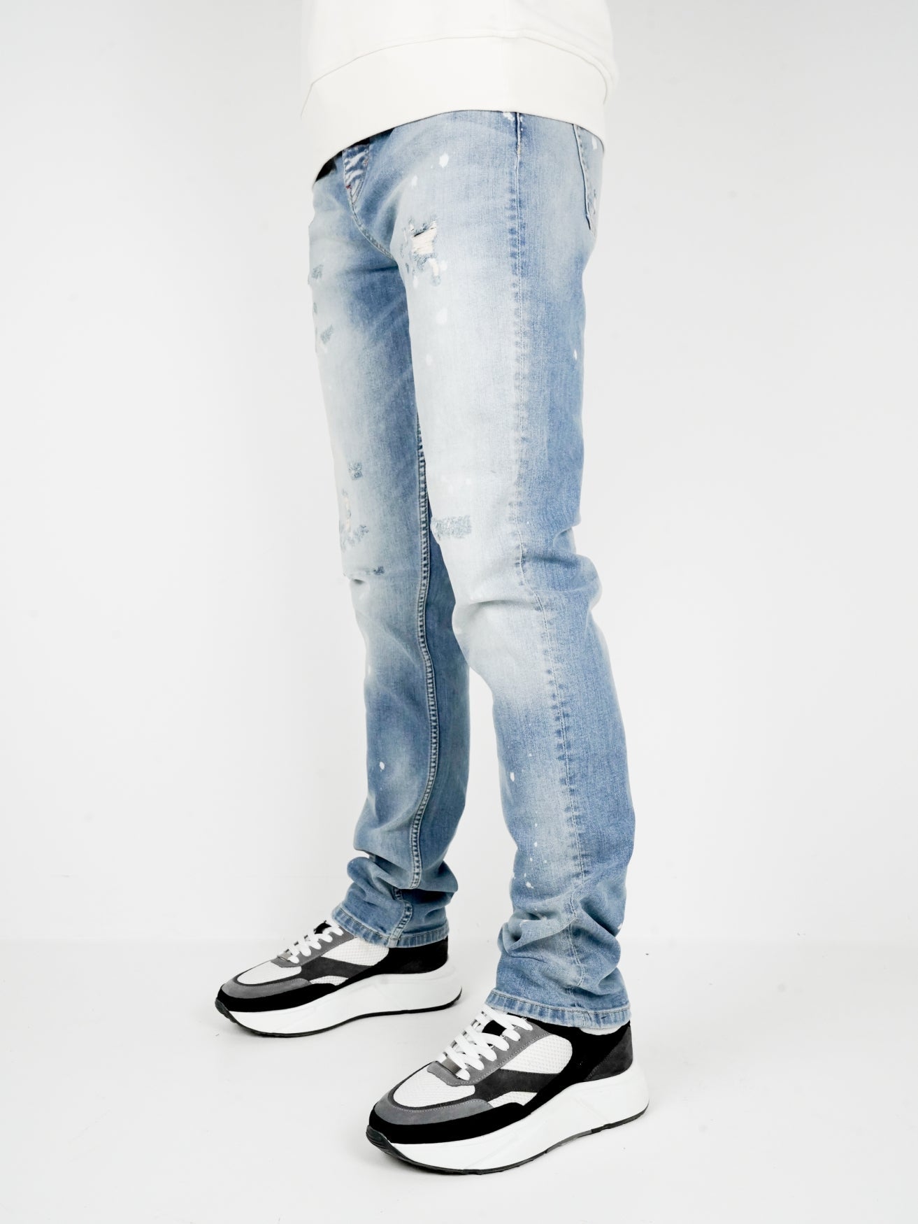 AB Lifestyle Macau Denim- Mid Blue