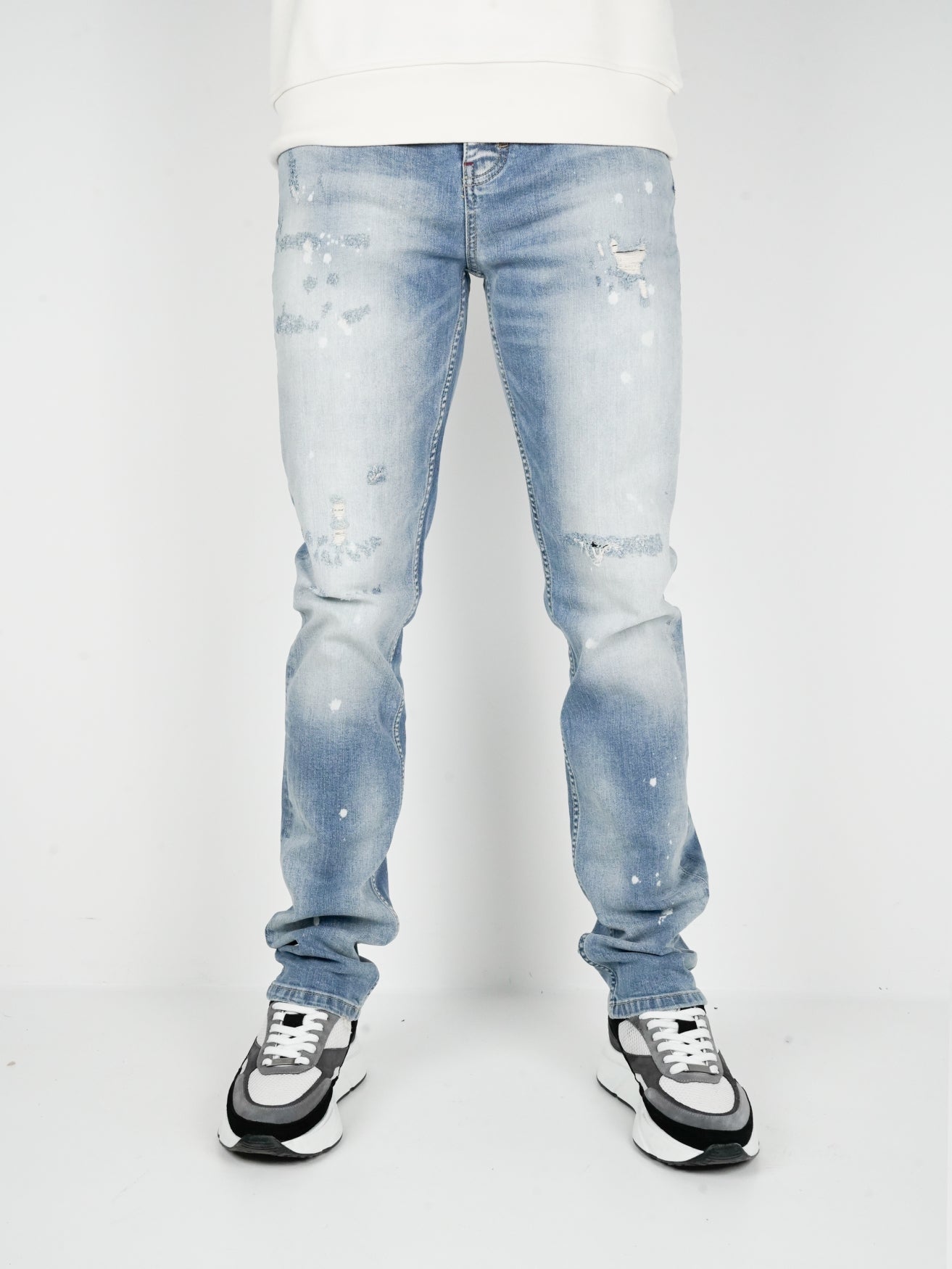 AB Lifestyle Macau Denim- Mid Blue