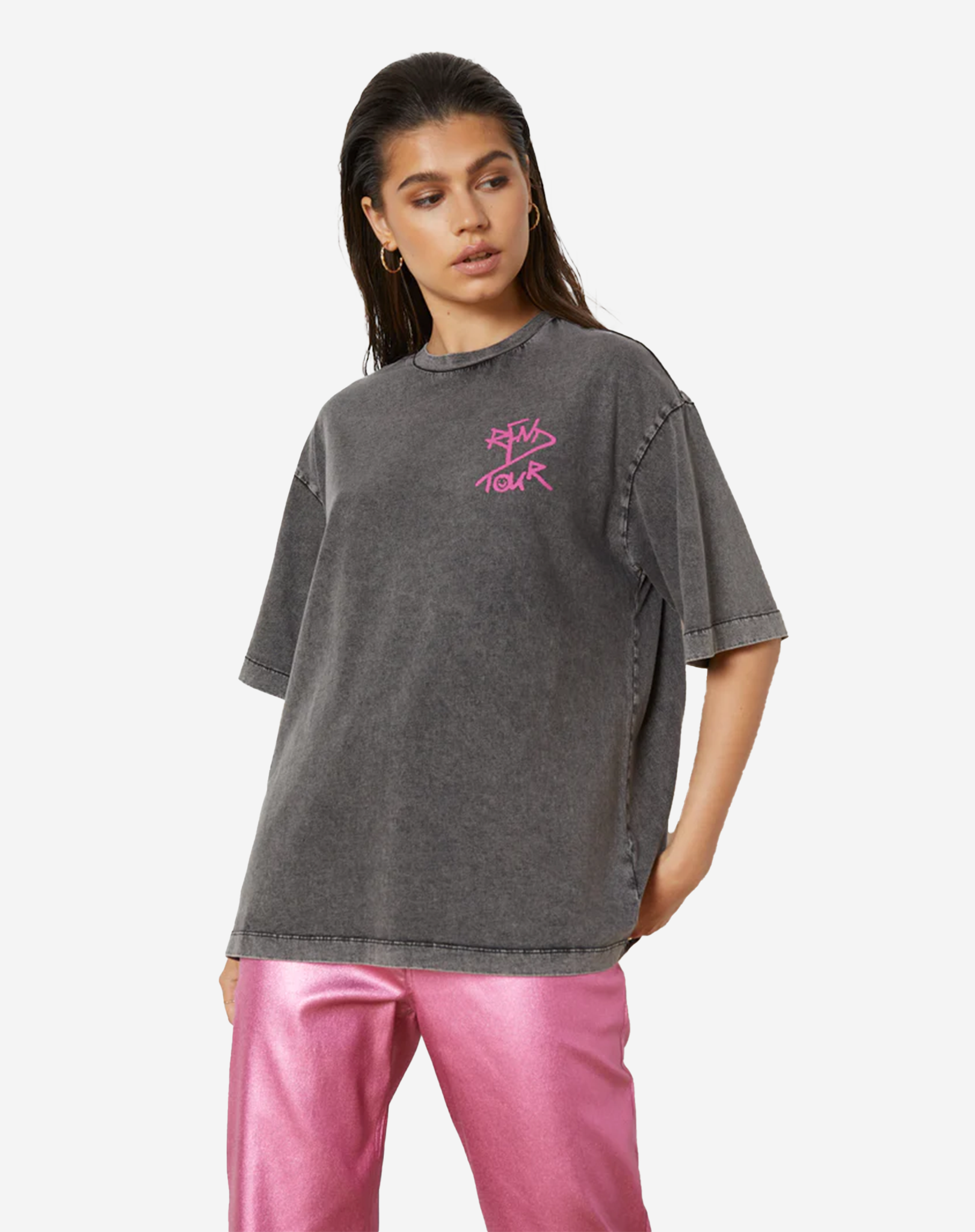 Refined Department Knitted Oversized Acid T-shirt Maggy Antra