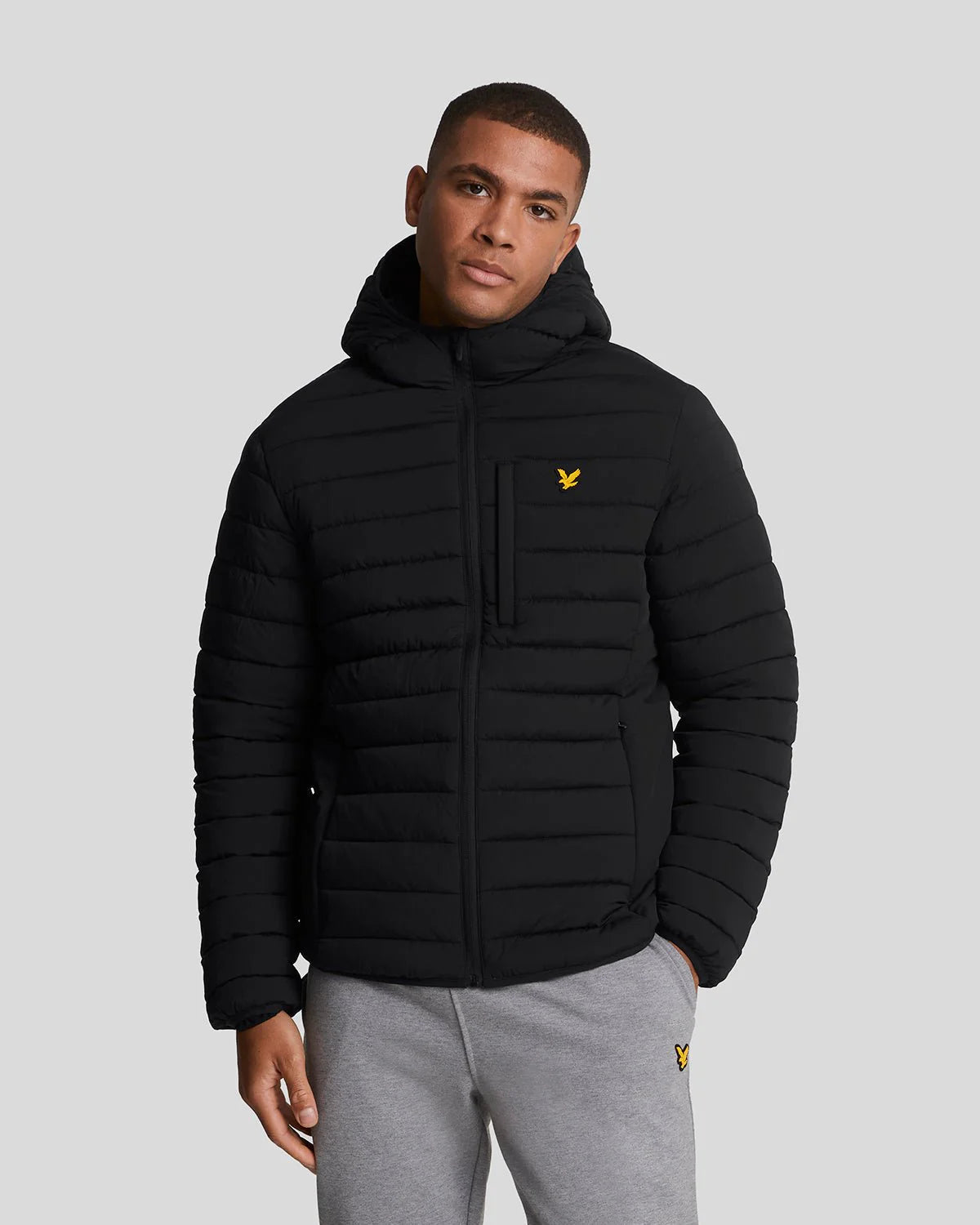 Lyle & Scott Puffer Jacket - Zwart