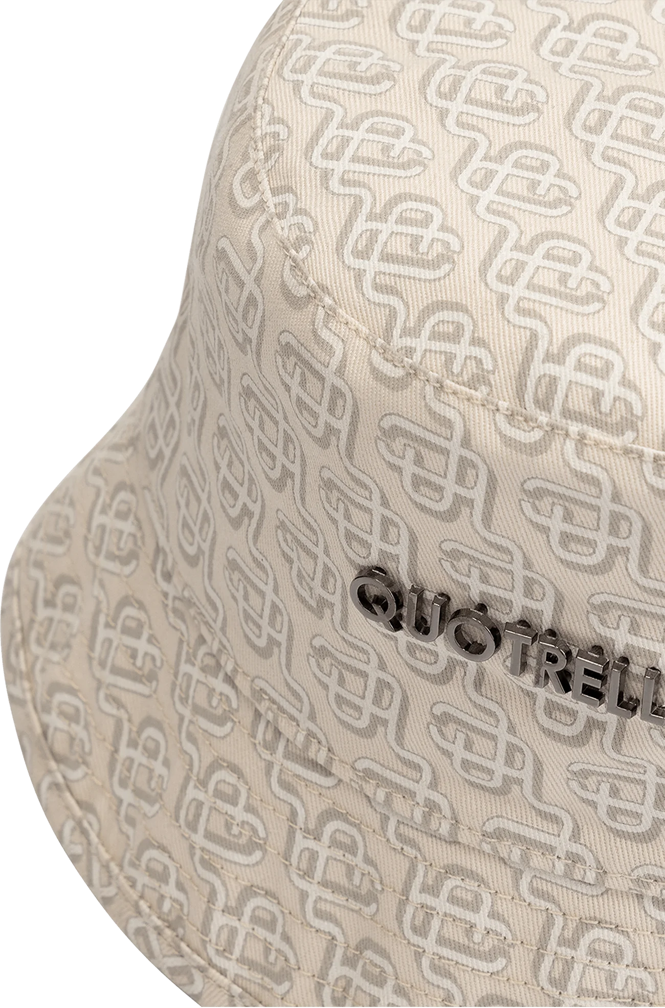 Quotrell Modena Bucket Hat Zand - Monogram