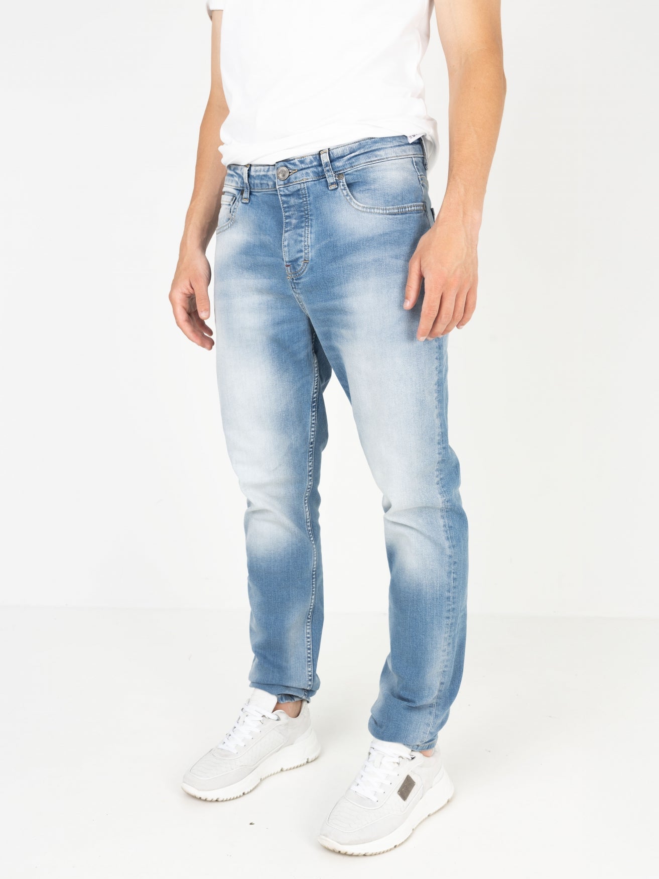 AB Lifestyle Monaco Denim- Mid Blue