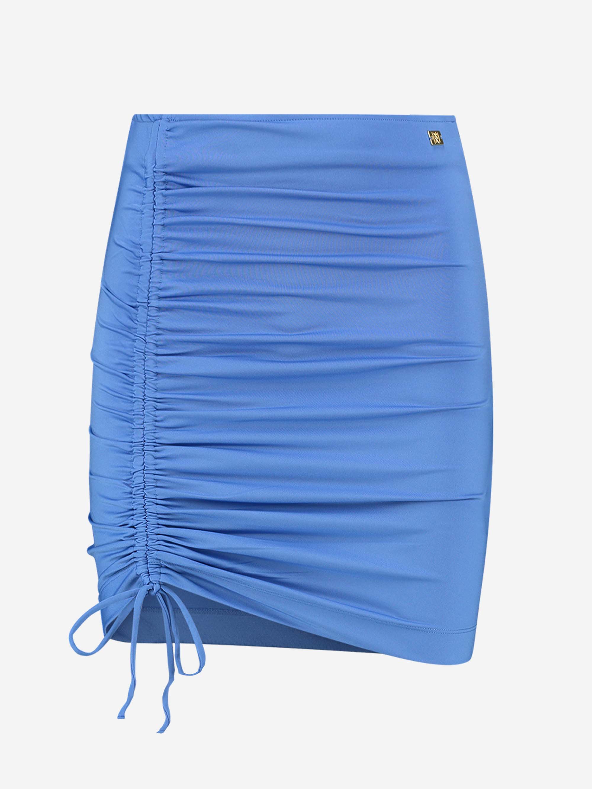 Nikkie Drawcord Skirt Blue Lagoon