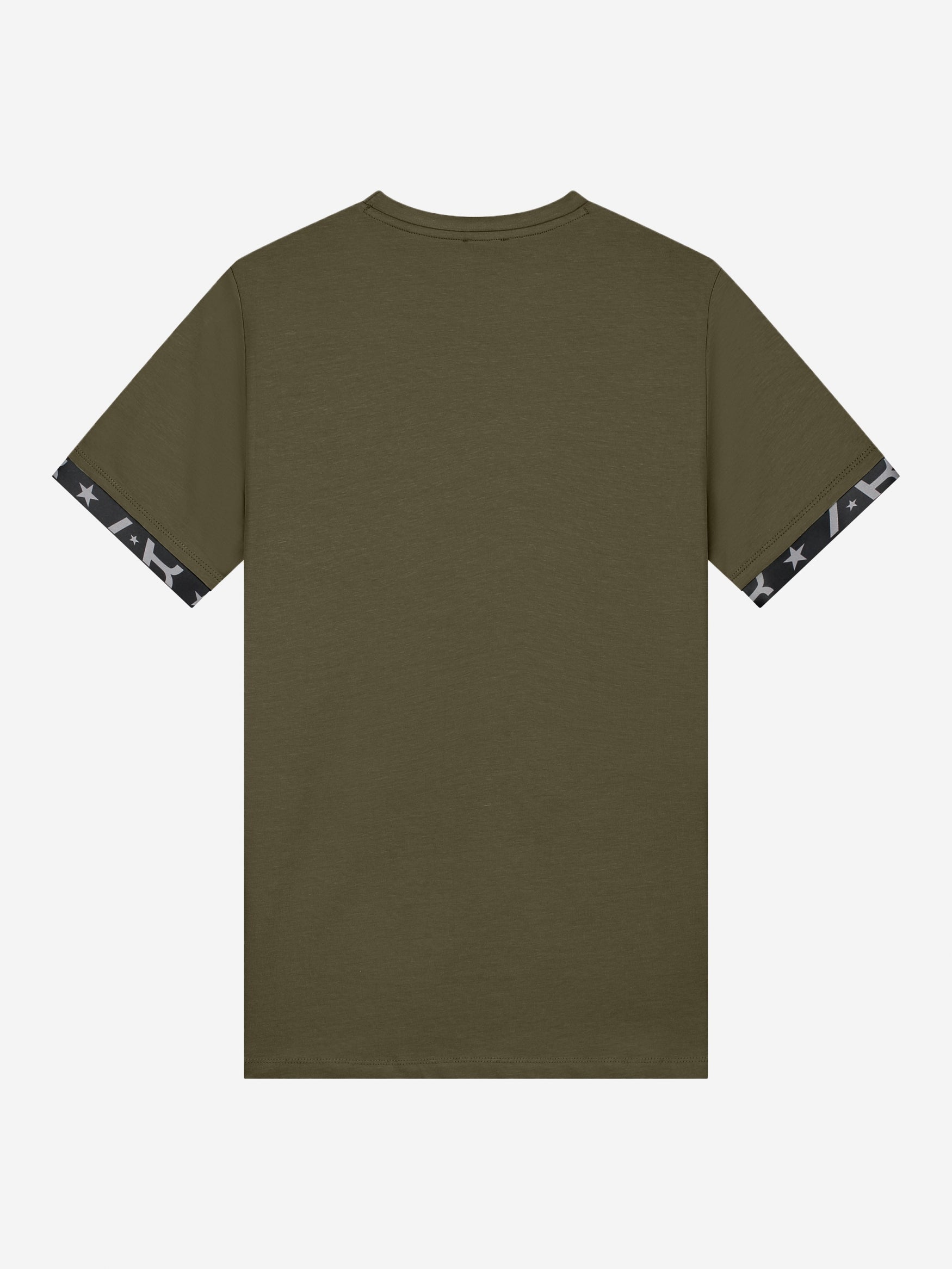 Ab Lifestyle Flag T-shirt- Olive Night