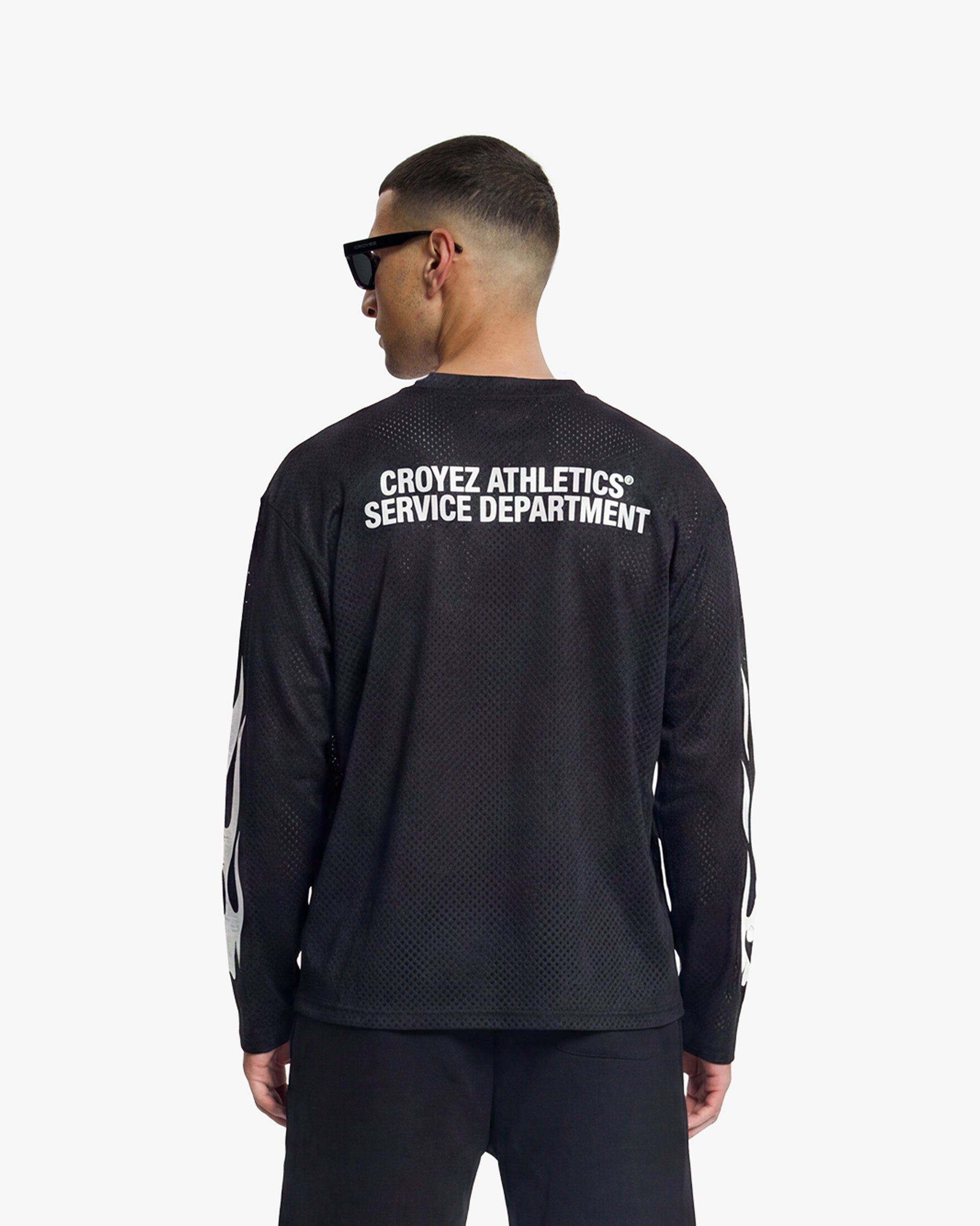 Croyez Service Dept Longsleeve- Black