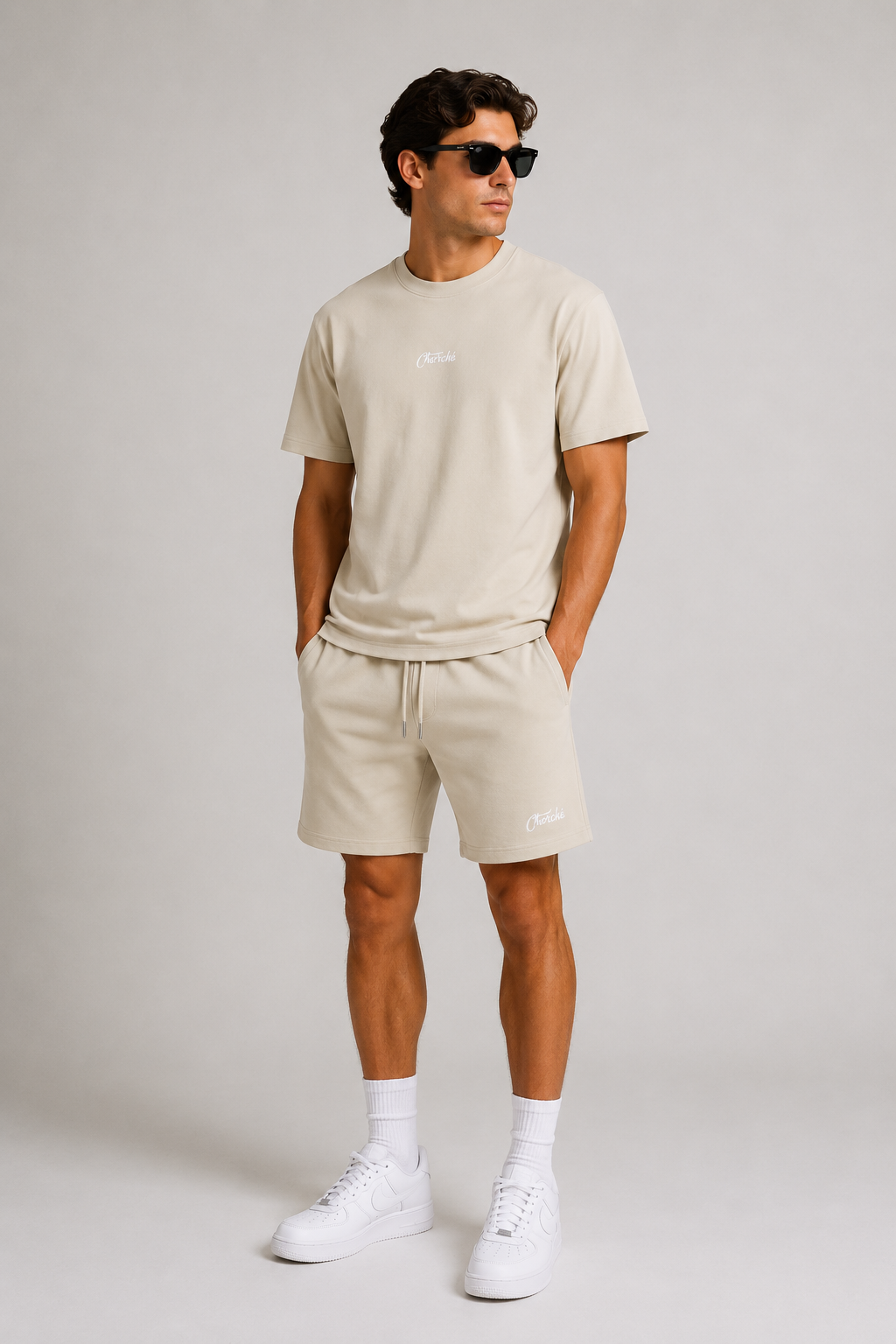 Cherché Oversized Set- Taupe