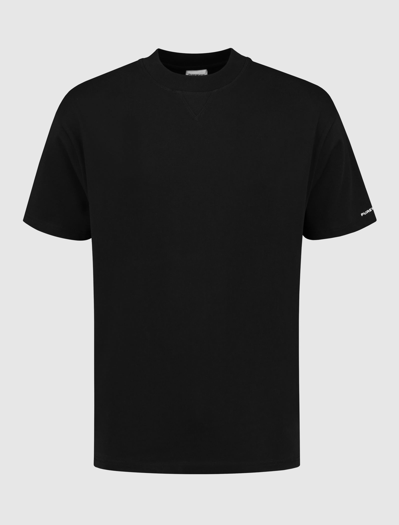 Purewhite T-Shirt Relaxed Fit Zwart