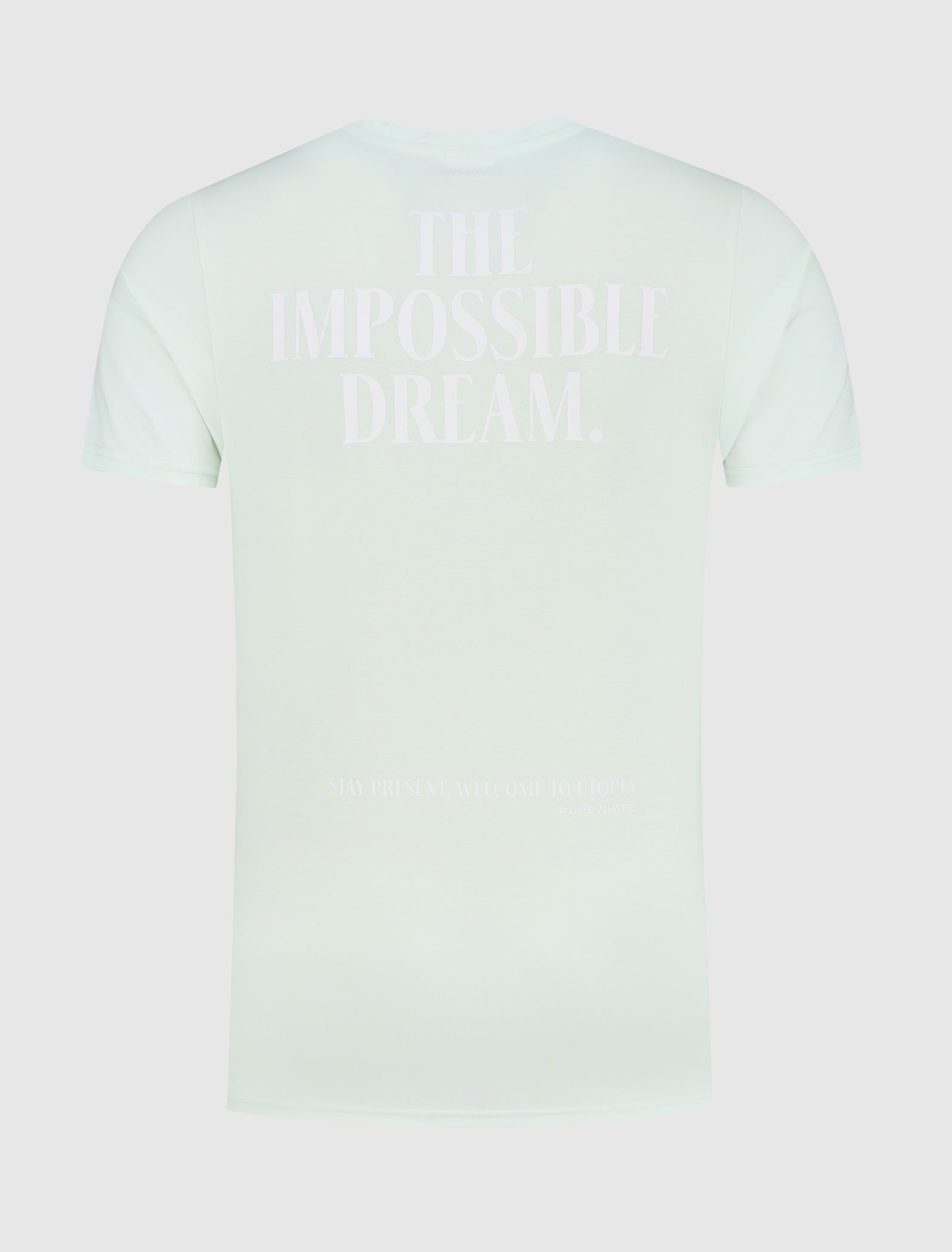 Purewhite T-Shirt Impossible Dream Mint