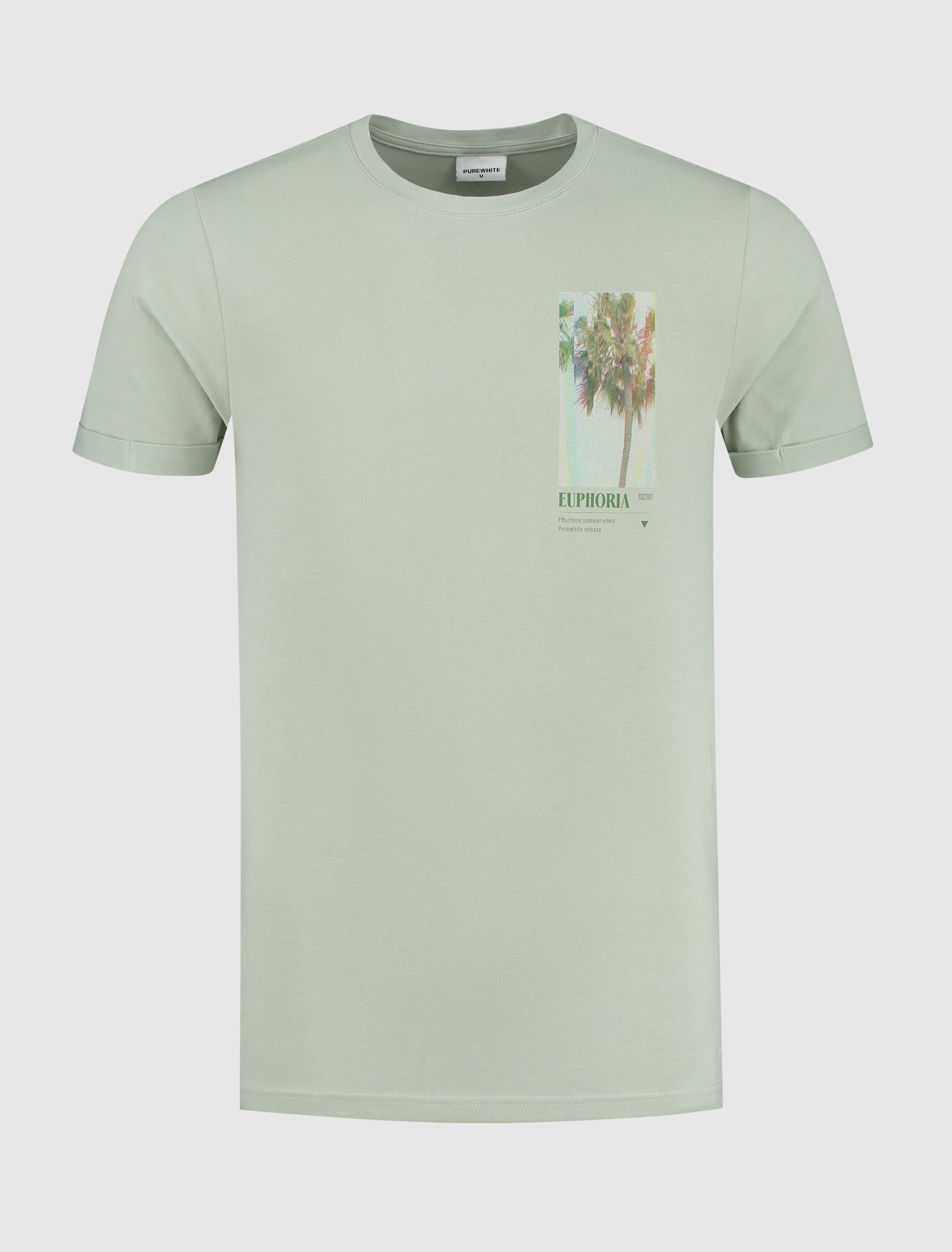 Purewhite Sun Cycle T-shirt Groen