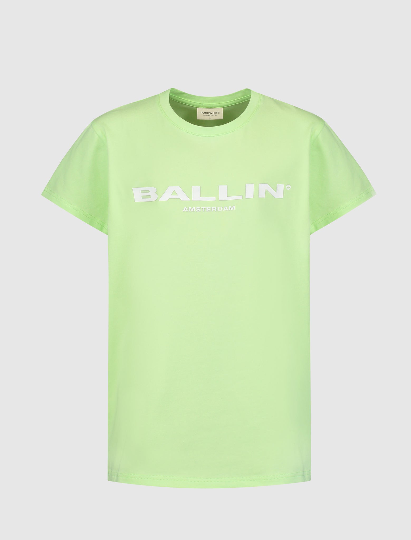 Ballin Kids Original Logo T-shirt Licht Groen