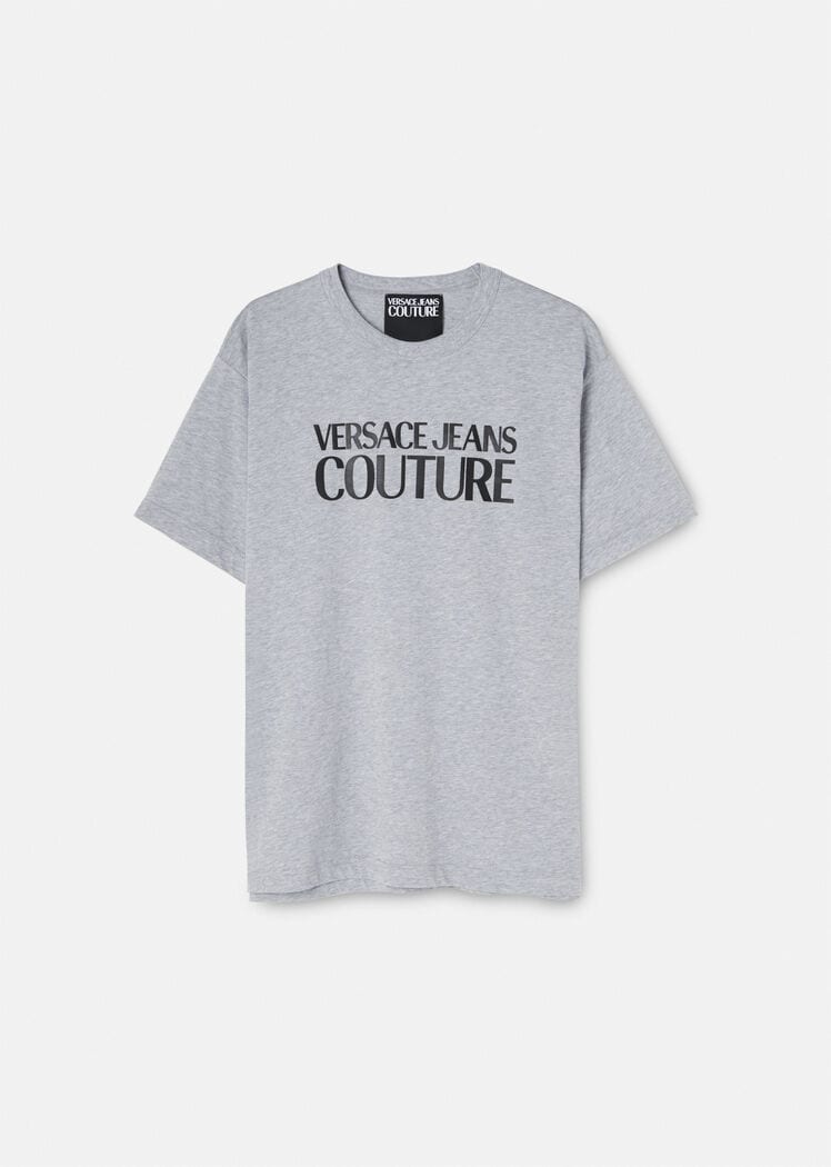Versace Jeans Couture  Logo T-shirt Grijs