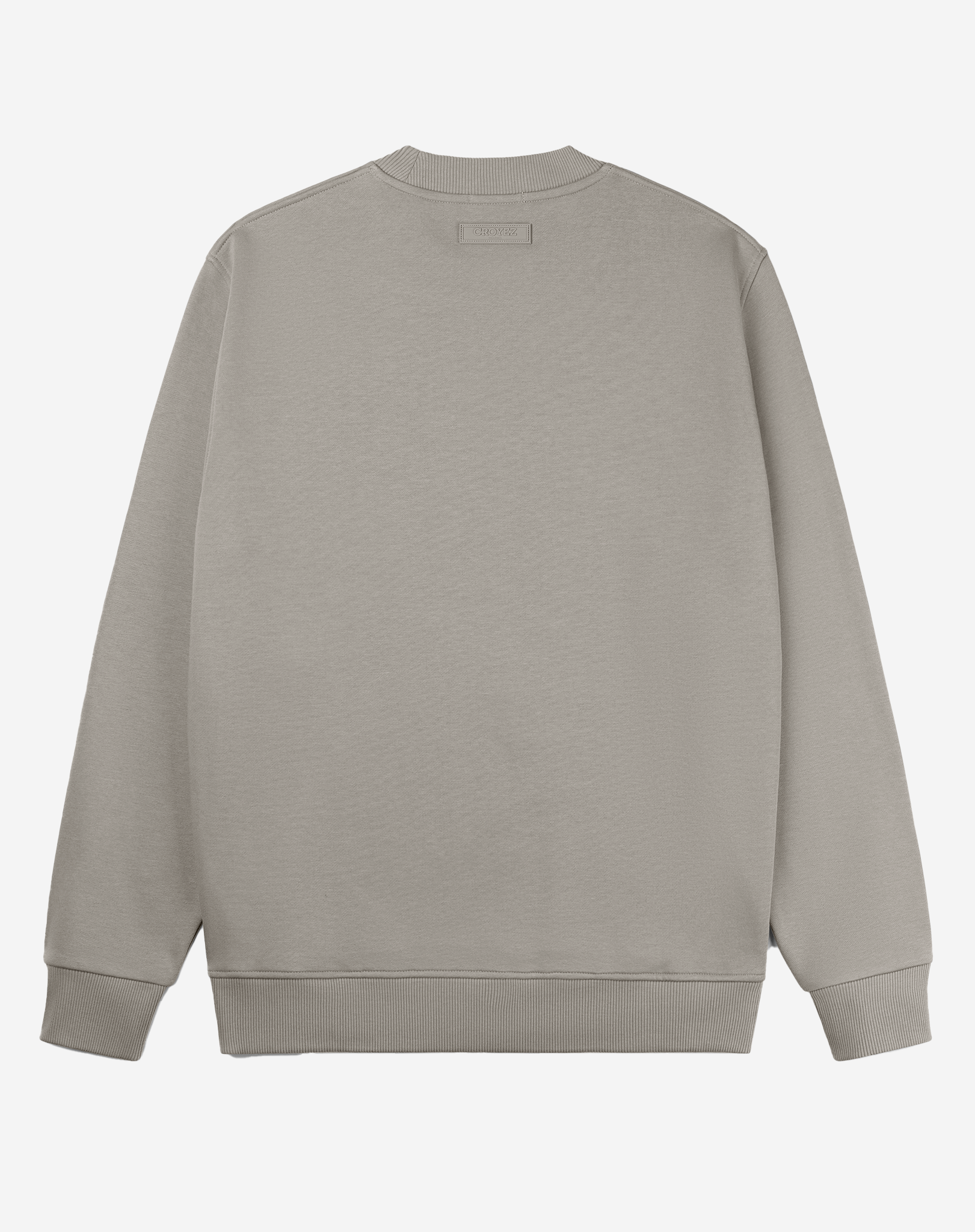 Croyez Abstract Sweater Vintage Grijs