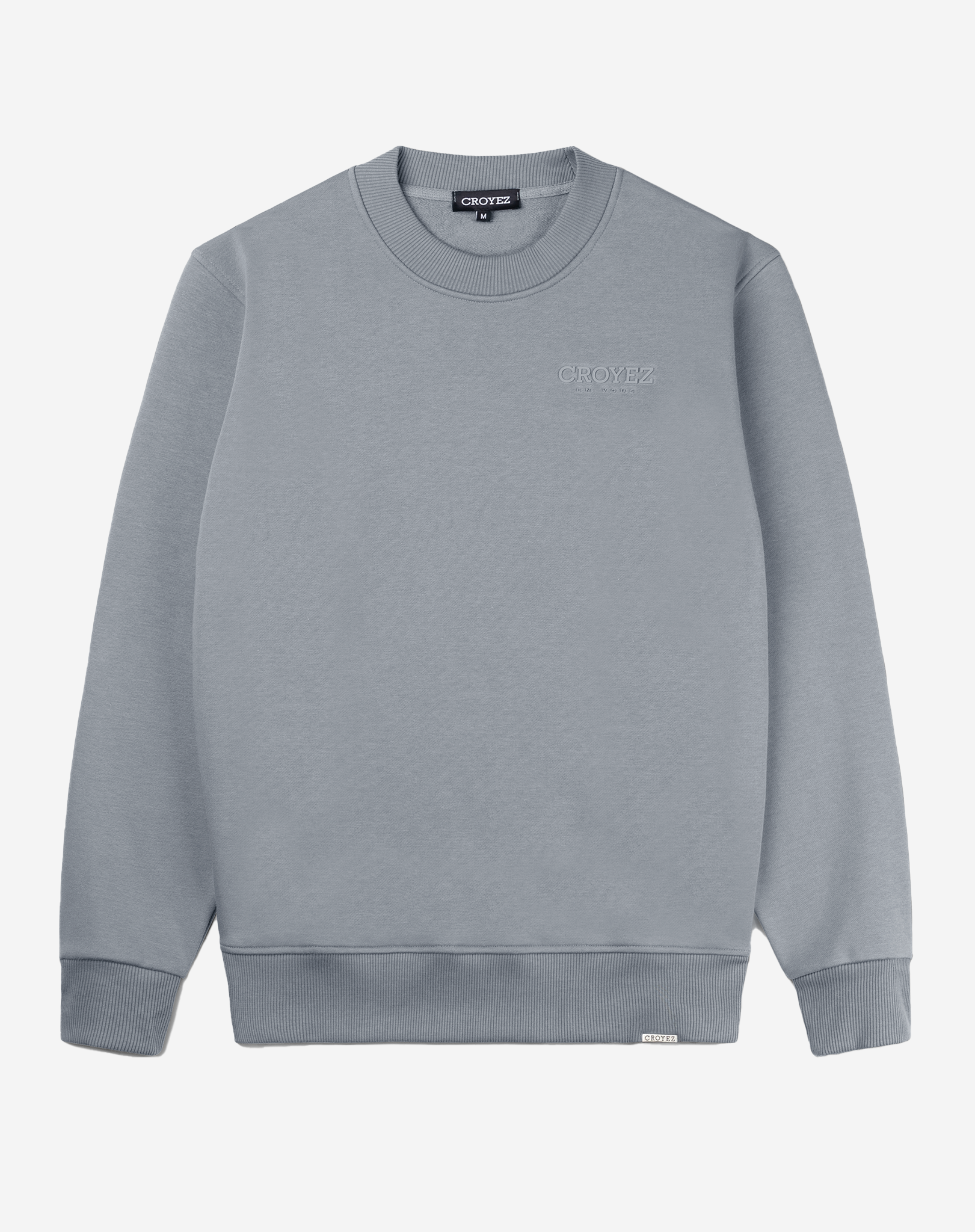 Croyez Abstract Sweater Antraciet
