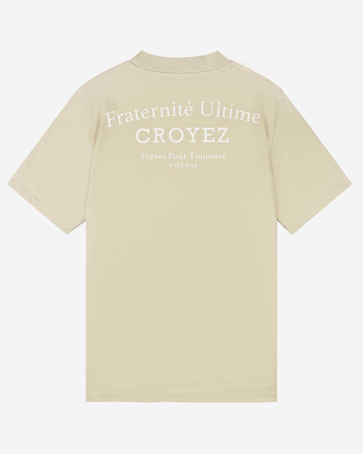 Croyez Fraternité T-shirt Beige