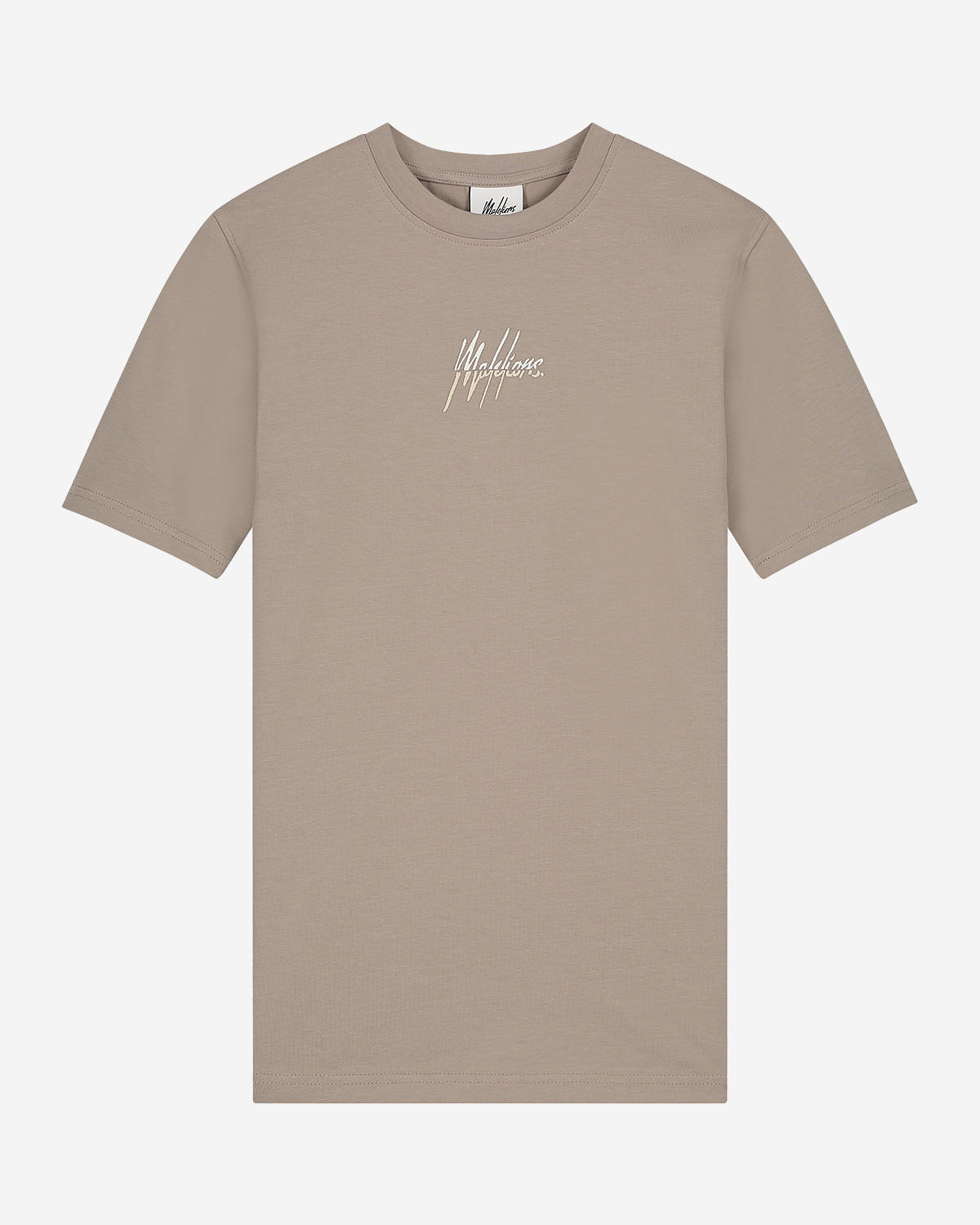 Malelions Dames Kiki T-shirt Taupe - Beige
