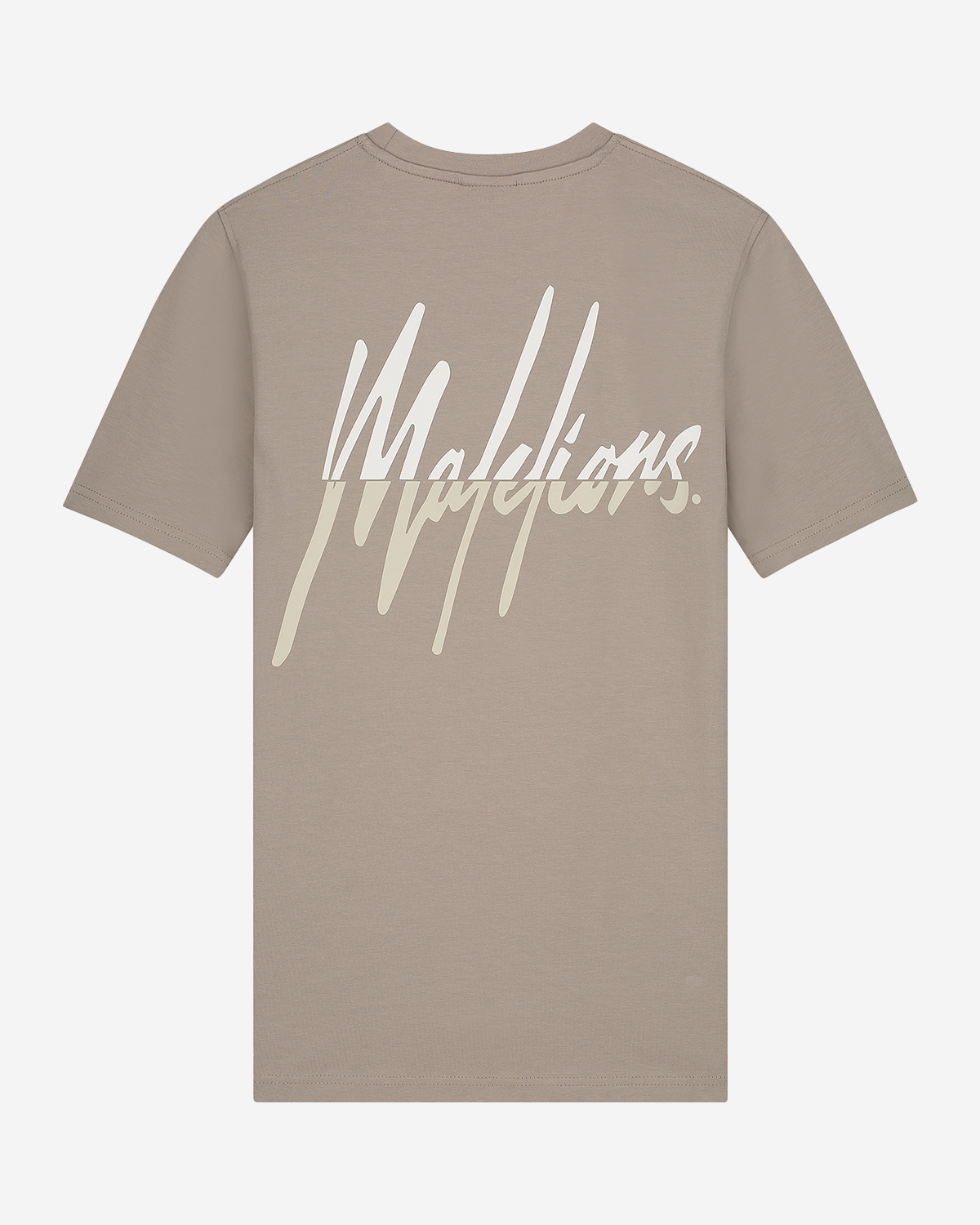Malelions Dames Kiki T-shirt Taupe - Beige