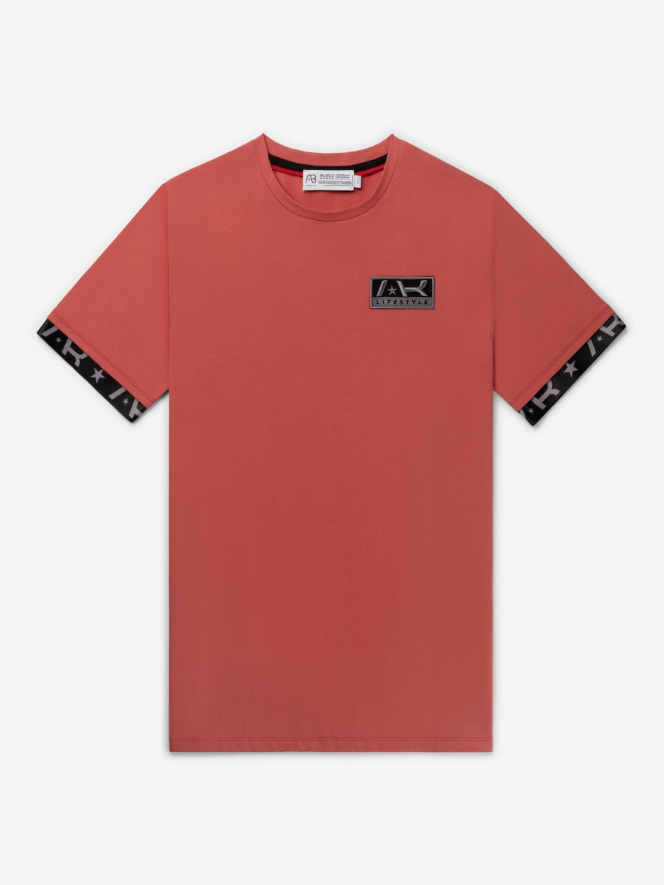 AB Lifestyle Flag T-Shirt Rood