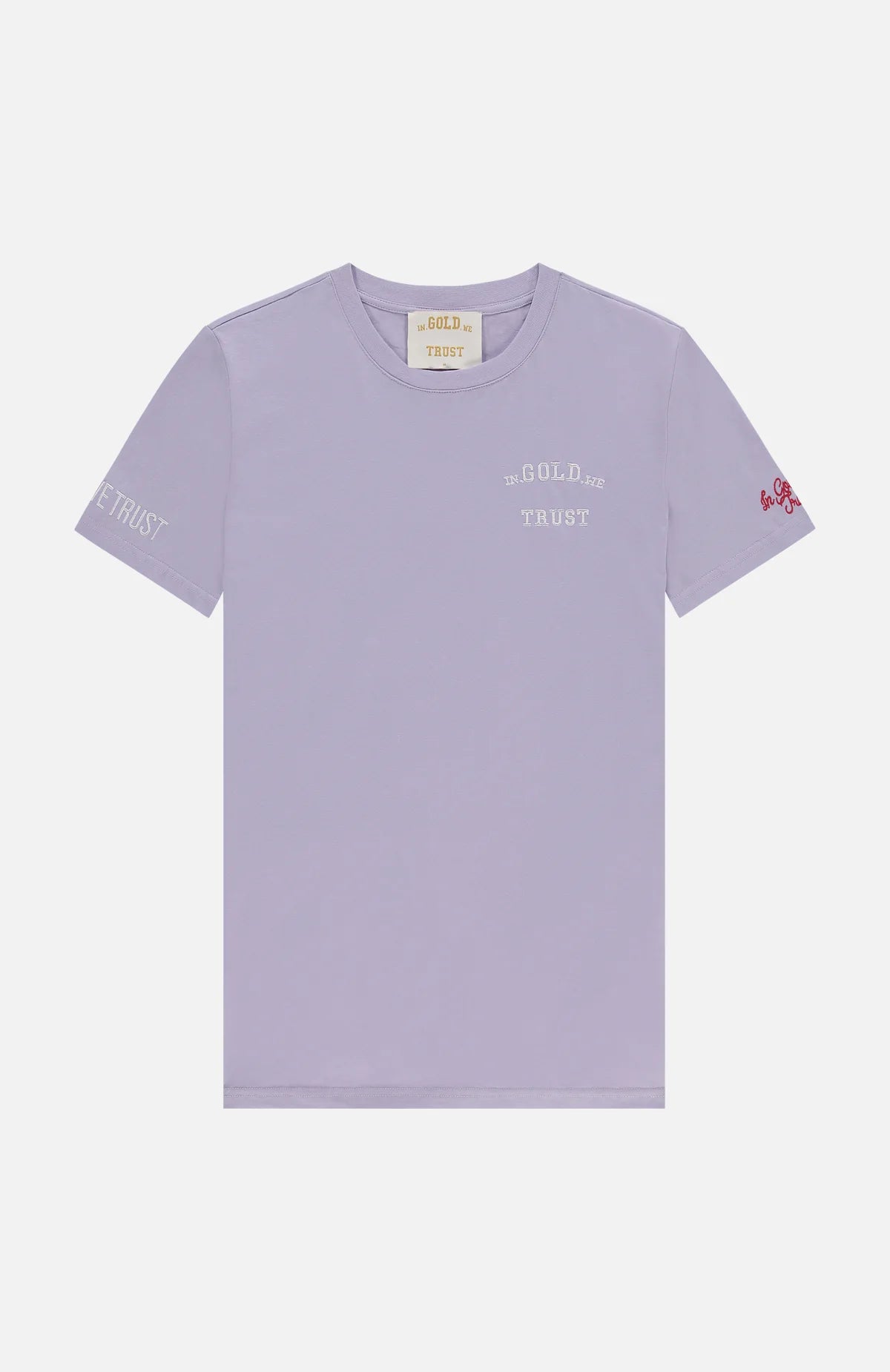 In Gold We Trust T-shirt The Pusha Lavender