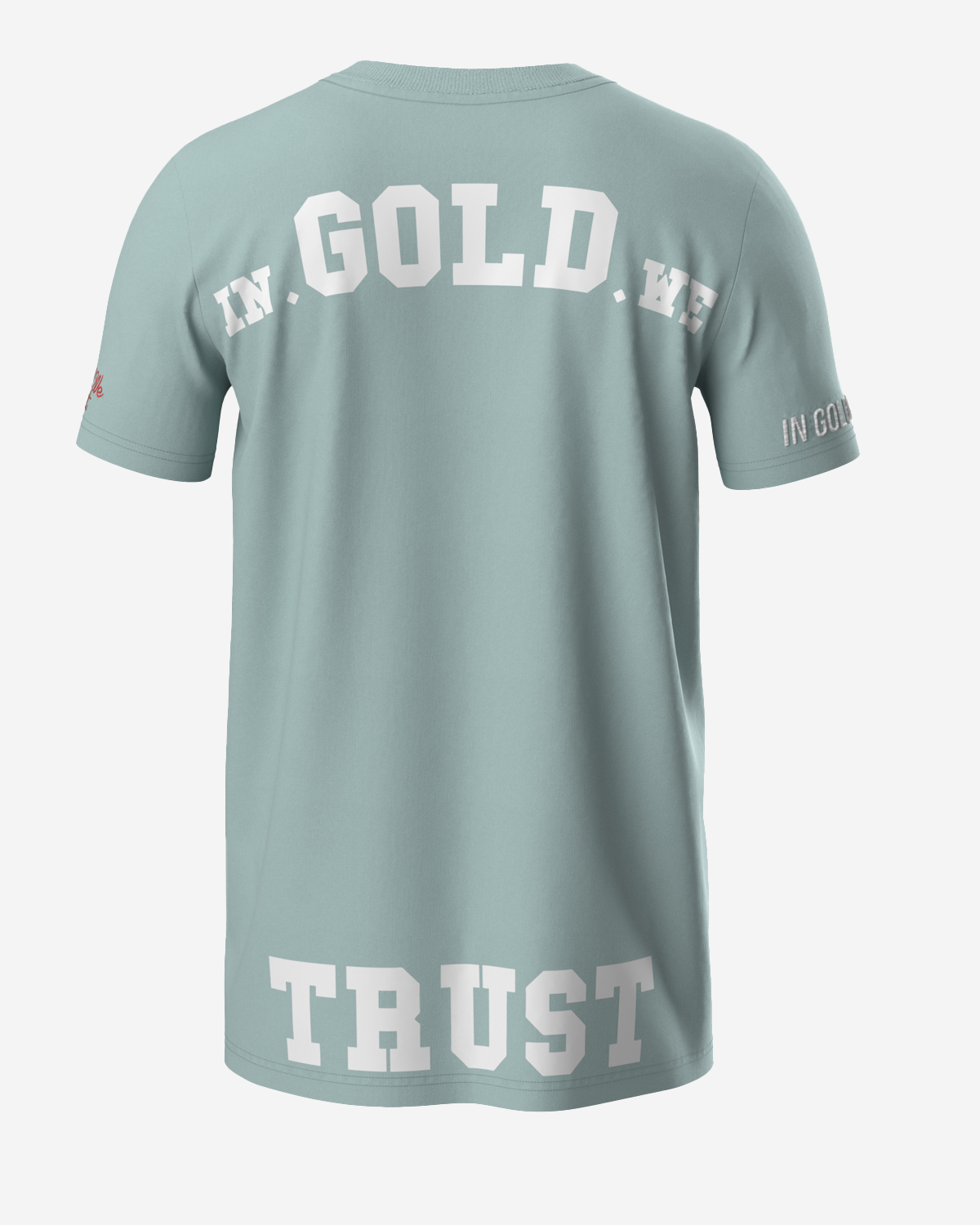 In Gold We Trust Junior T-shirt The Pusha Blauw Haze