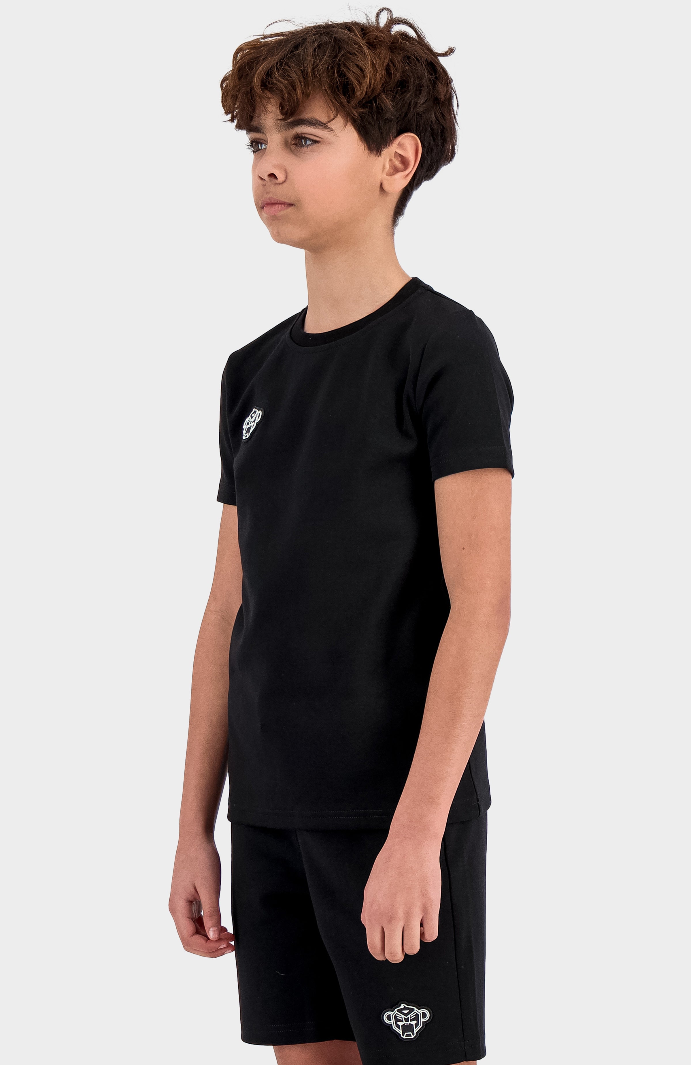 Black Bananas Junior Default T-shirt Zwart