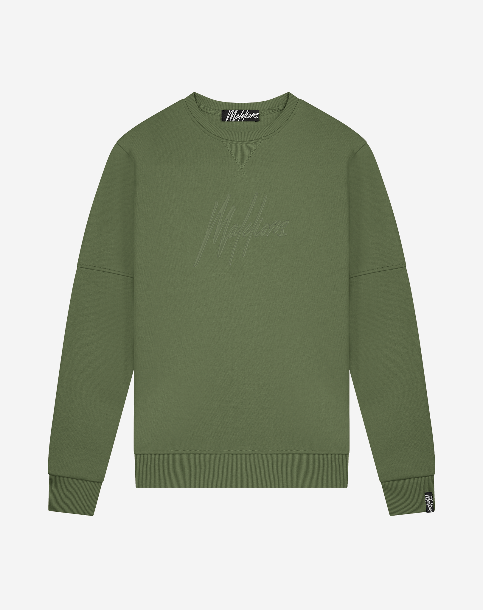 Malelions Essentials Sweater Licht Groen