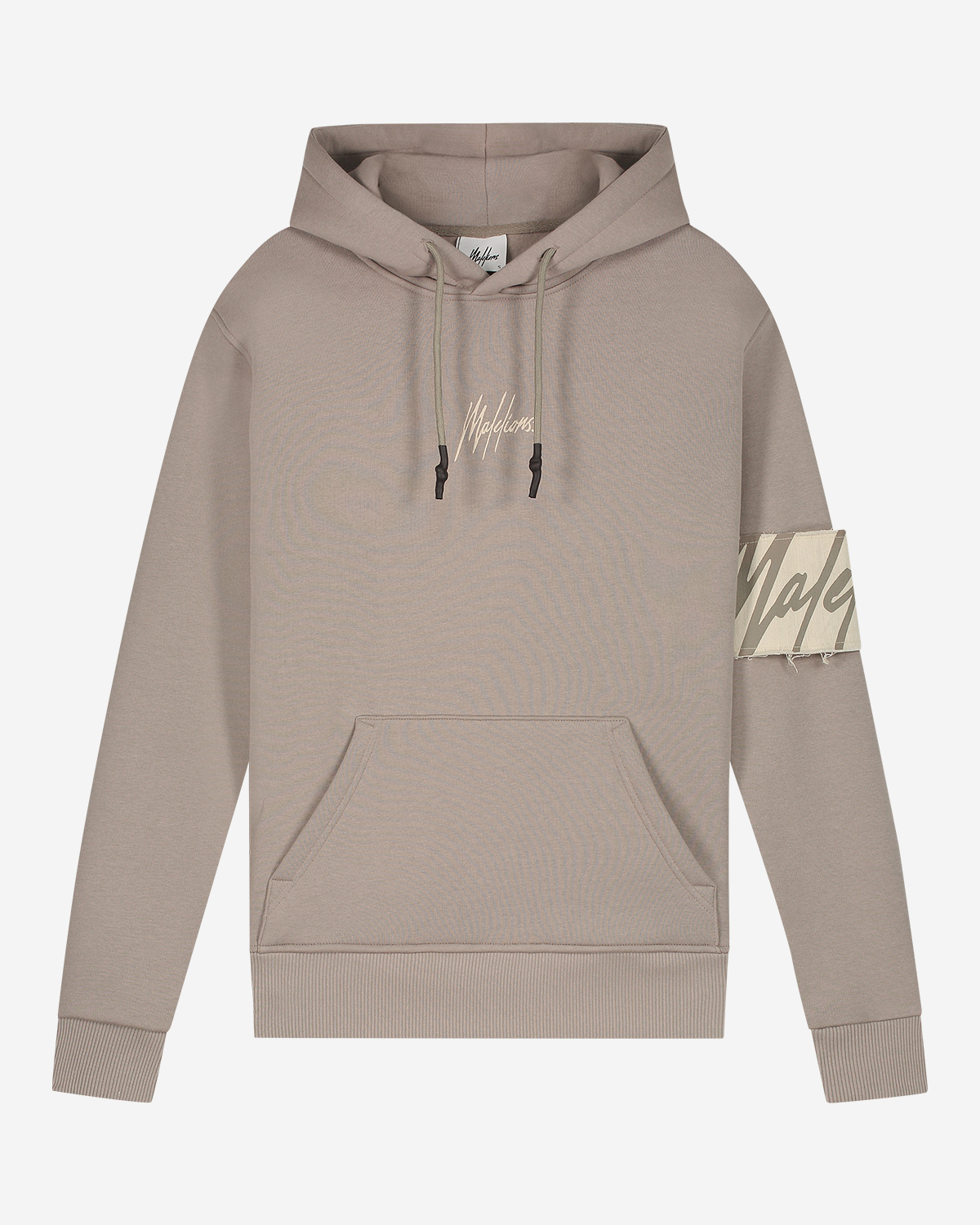 Malelions Dames Captain Hoodie Taupe - Beige