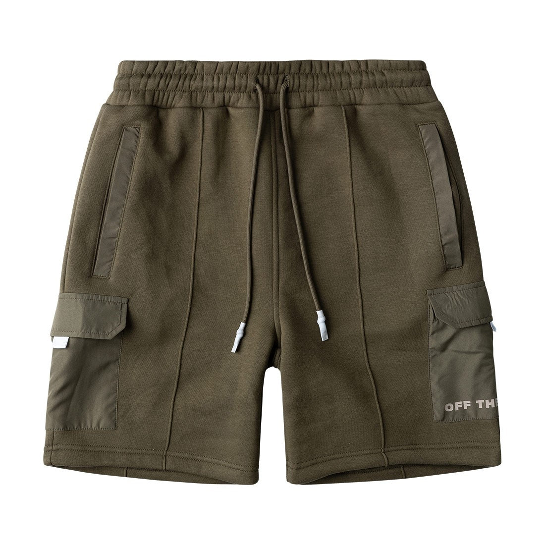 Off The Pitch Marine Cargo Short Military Green