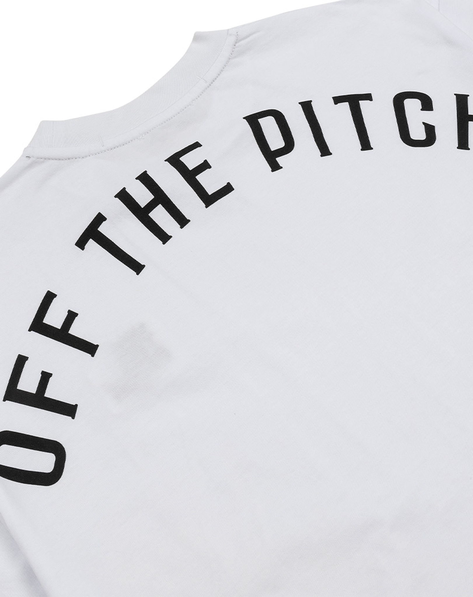 Off The Pitch Loose Fit Pitch T-shirt Wit