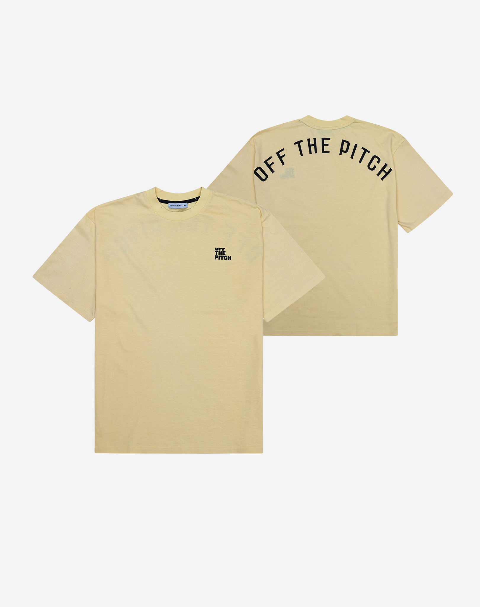 Off The Pitch Loose Fit Pitch T-shirt French Vanilla