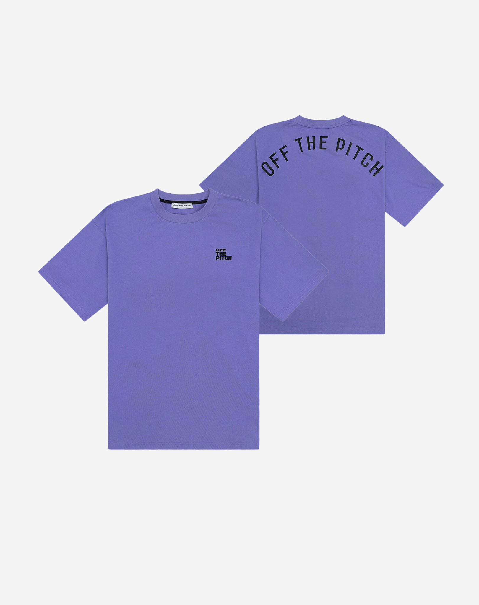 Off The Pitch Loose Fit Pitch T-shirt Aster Purple