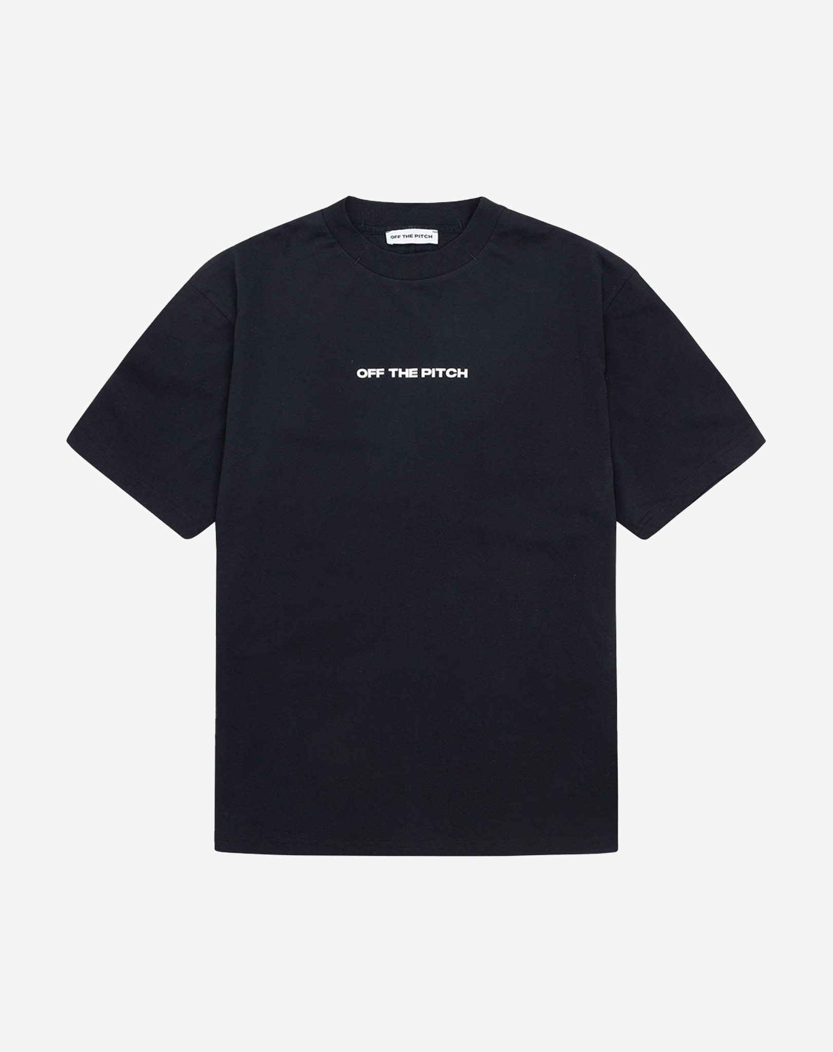 Off The Pitch Loose Overlock Loose Fit T-shirt Zwart