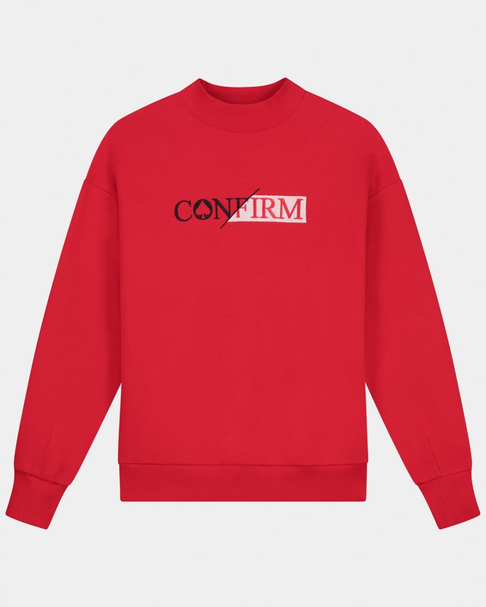 Confirm sweater Blood Moon Rood