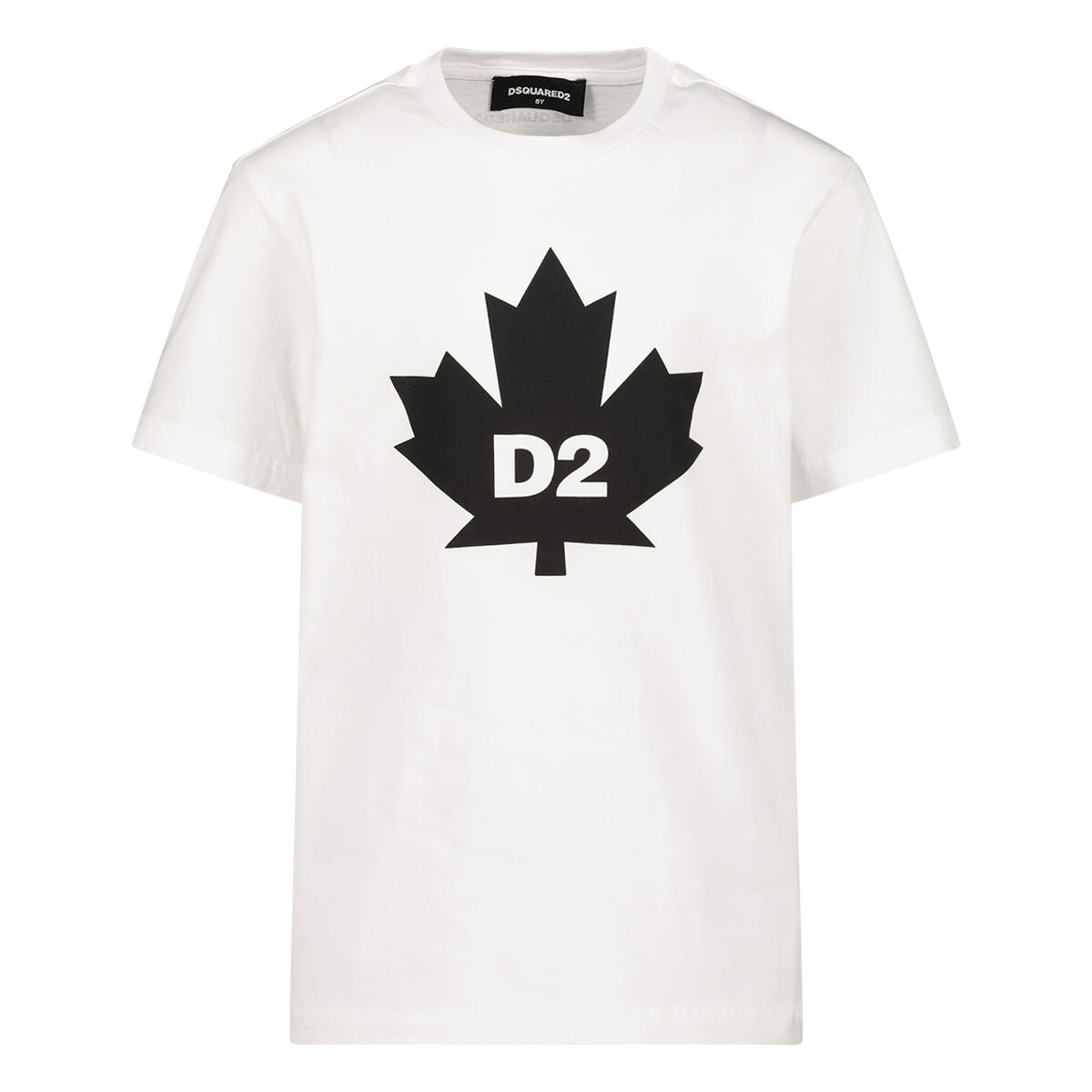 Dsquared2 Junior Flag T-Shirt Wit