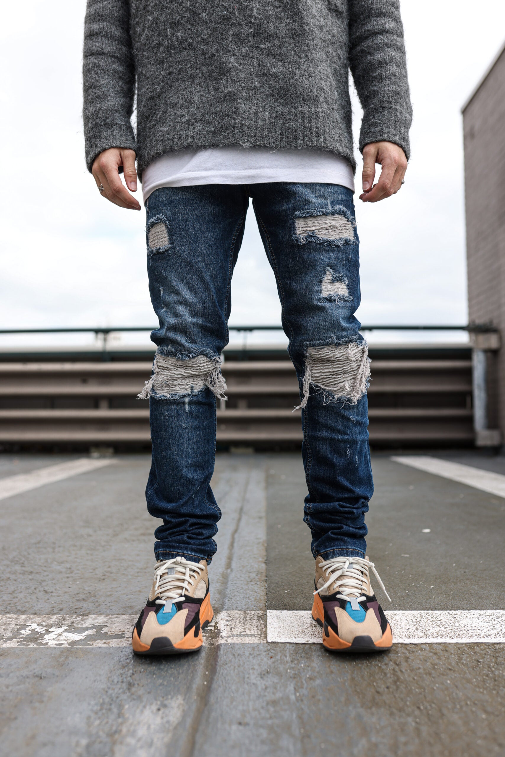 Richesse Force Jeans Donker Blauw
