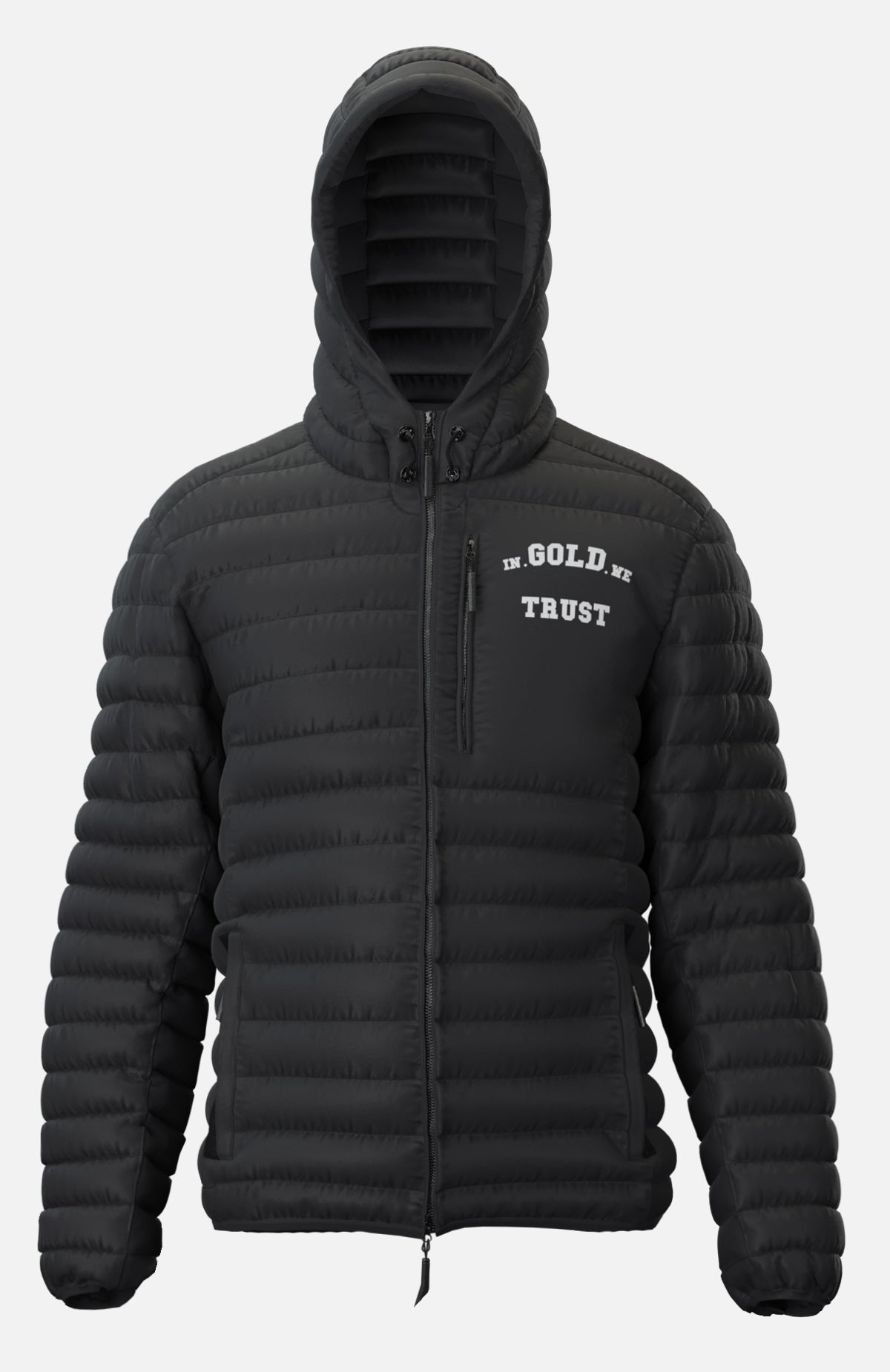 In Gold We Trust Jacket The K1 Hood Zwart