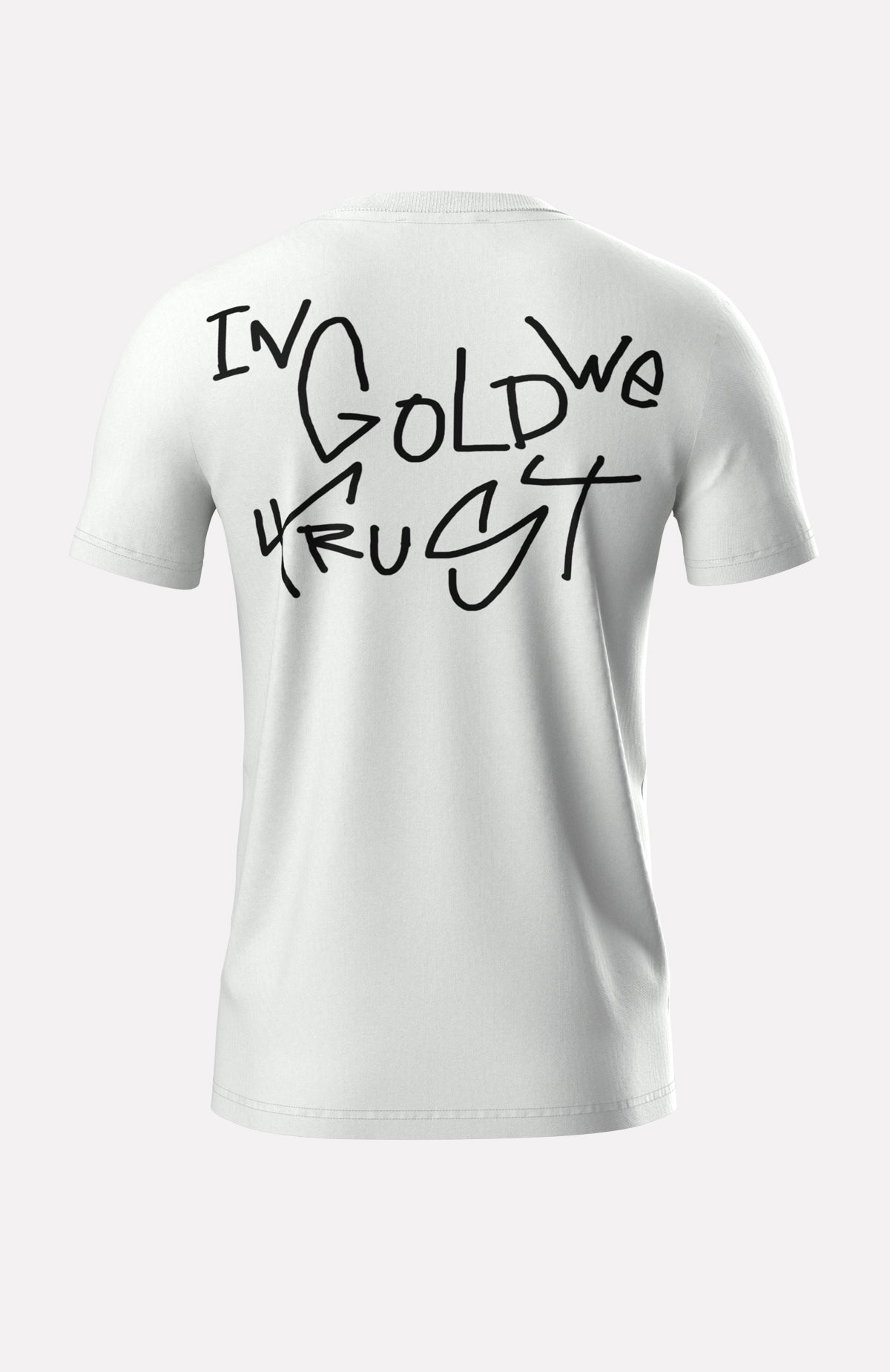 In Gold We Trust T-shirt The Koston Slim Fit Blanc De Blanc