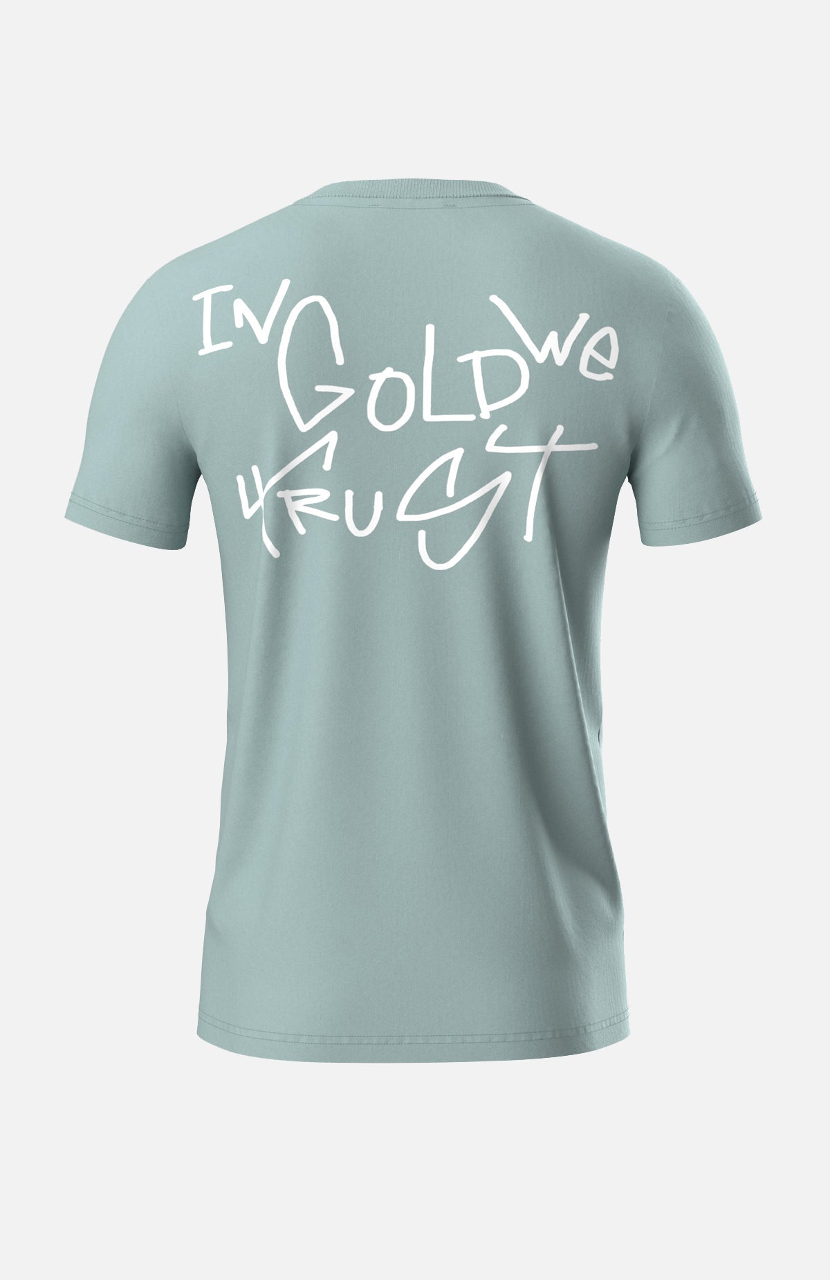 In Gold We Trust Junior T-shirt The Coston Blauw Haze