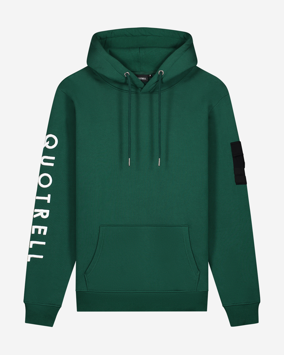 Quotrell Dublin Hoodie Petrol - Wit